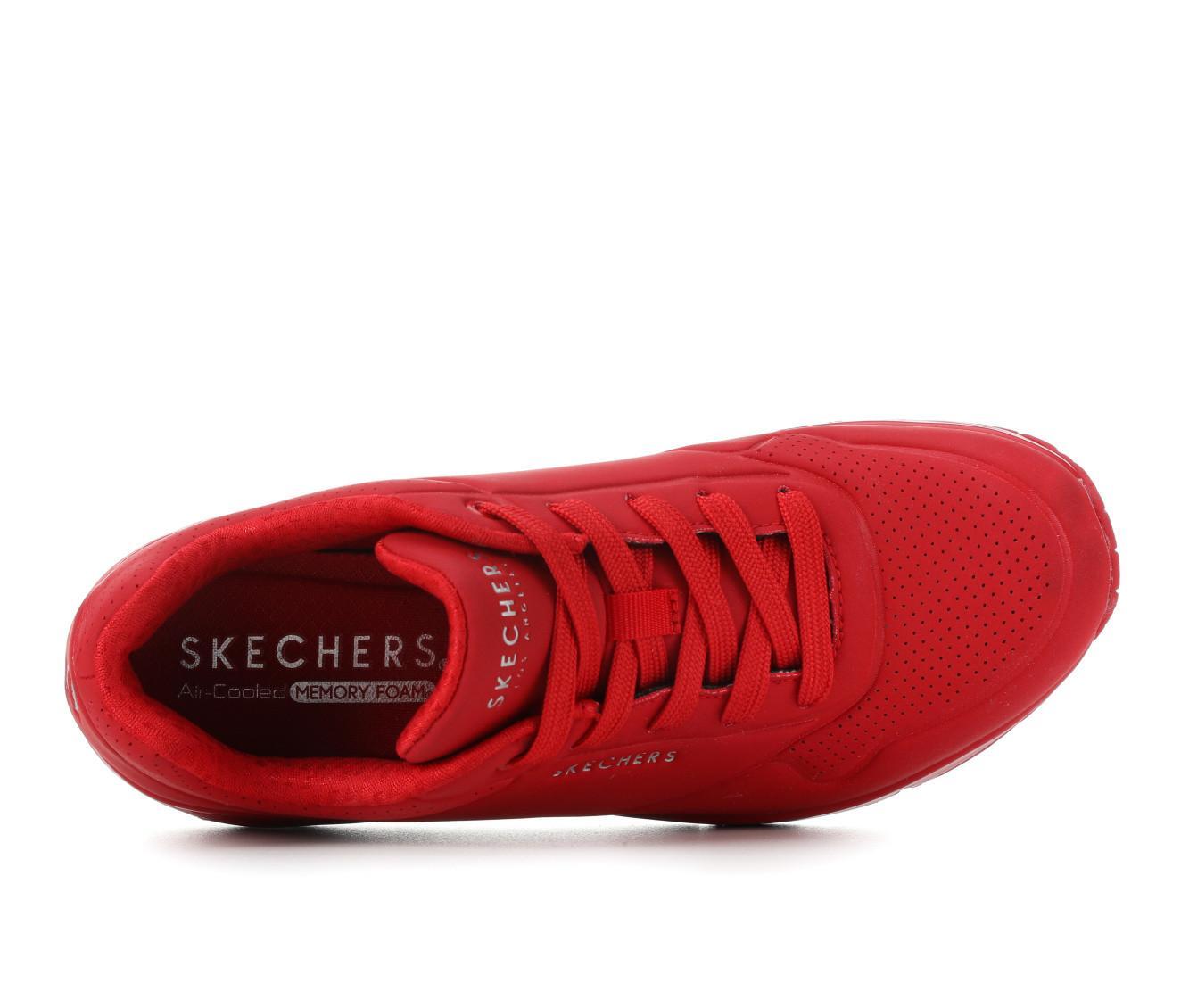 Women's Skechers Street Uno Stand On Air 73690 Wedge Sneakers Product Image