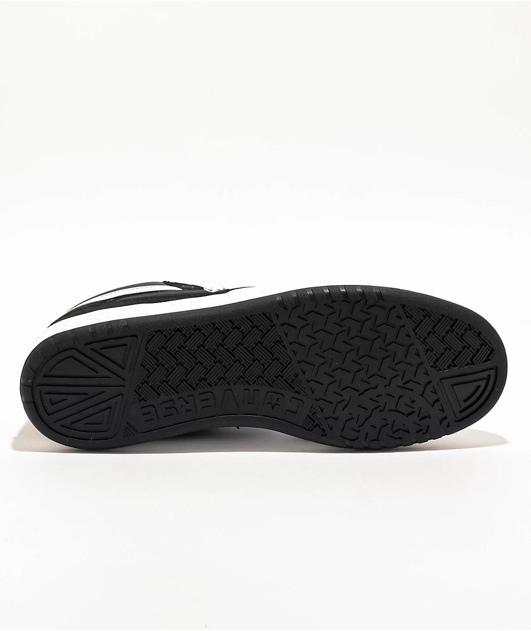 Converse Fastbreak Pro Mid Black & White Skate Shoes Product Image