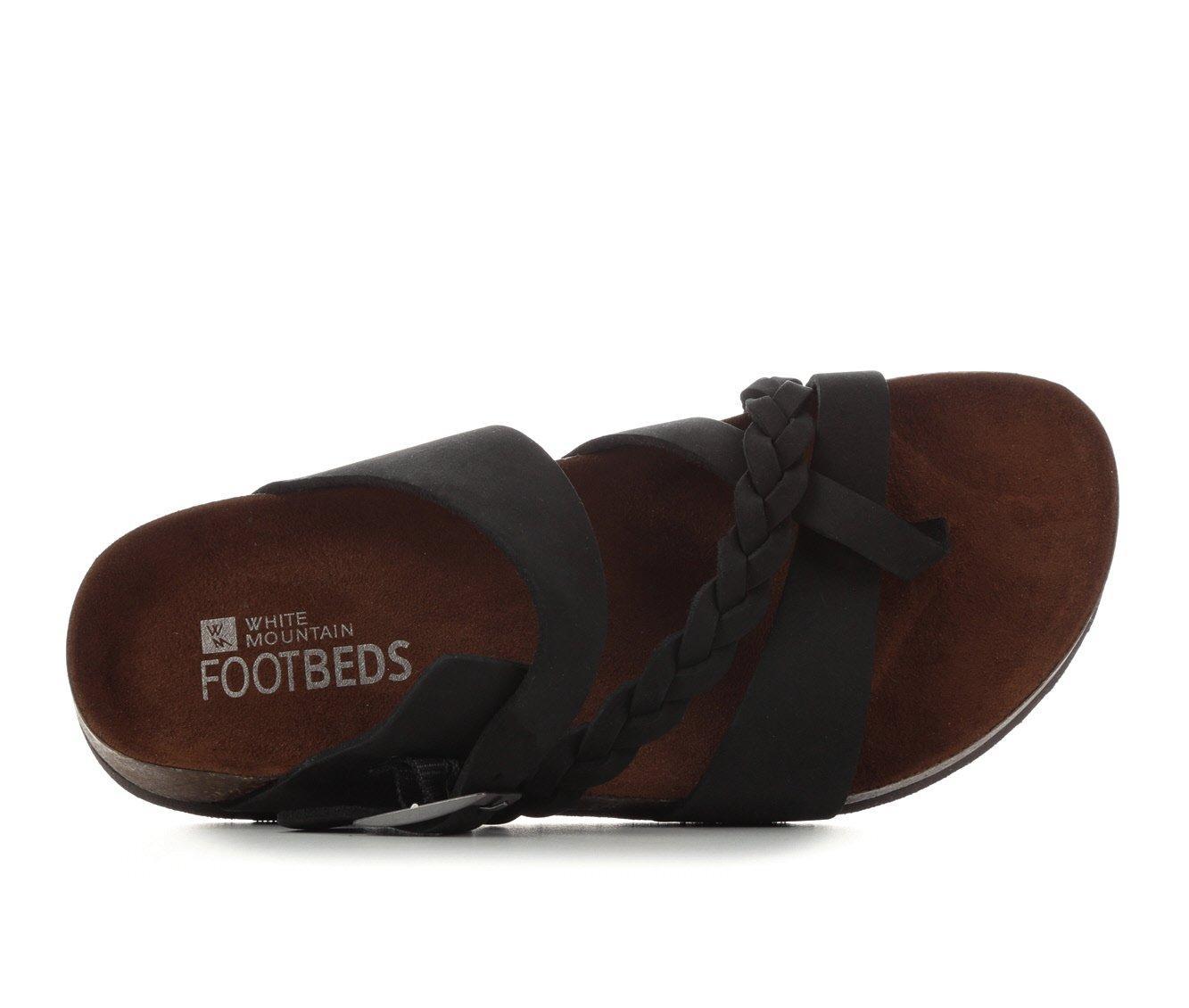 Women's White Mountain Hazy Footbed Sandals Product Image