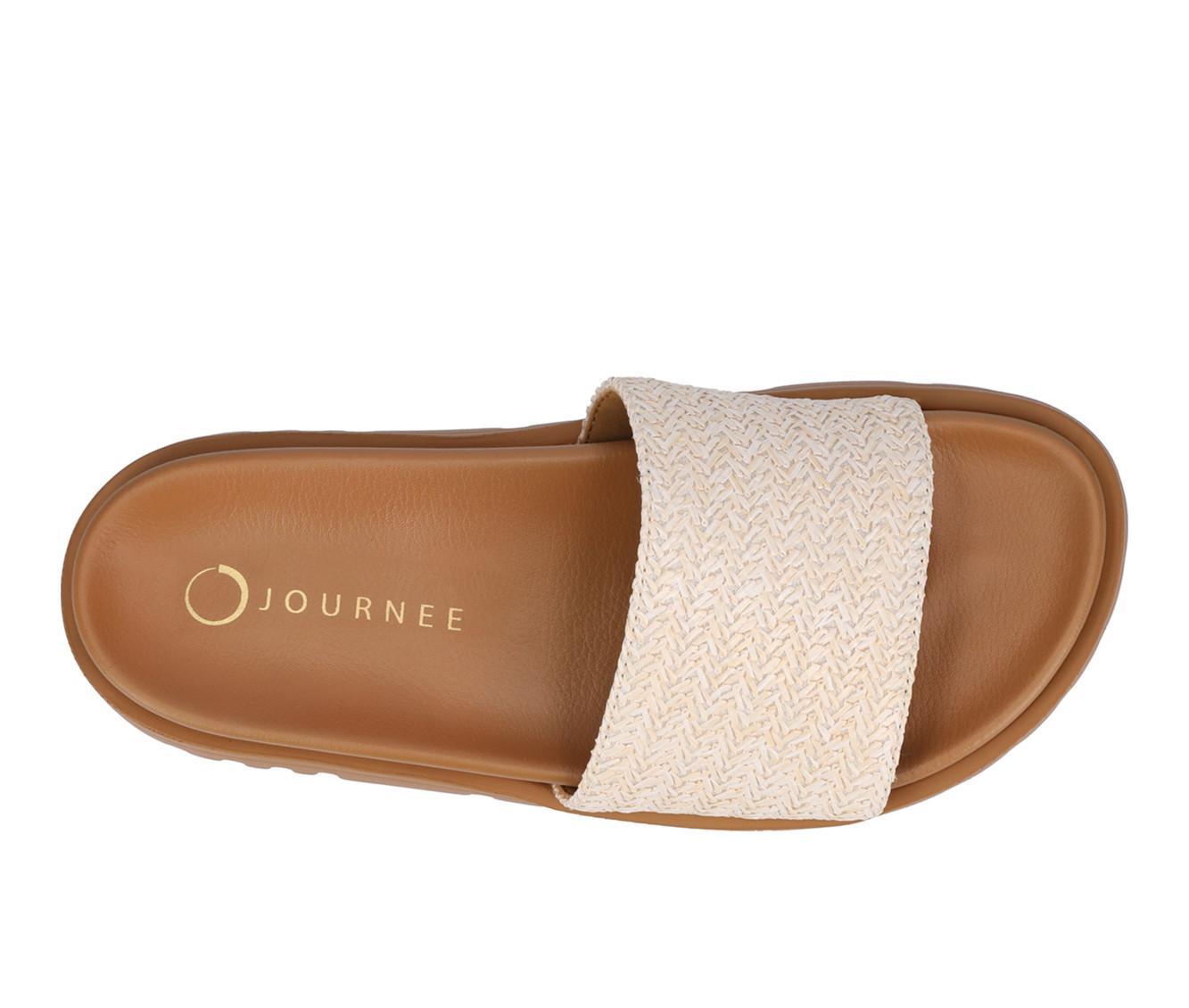 Women's Journee Collection Starr Footbed Sandals Product Image
