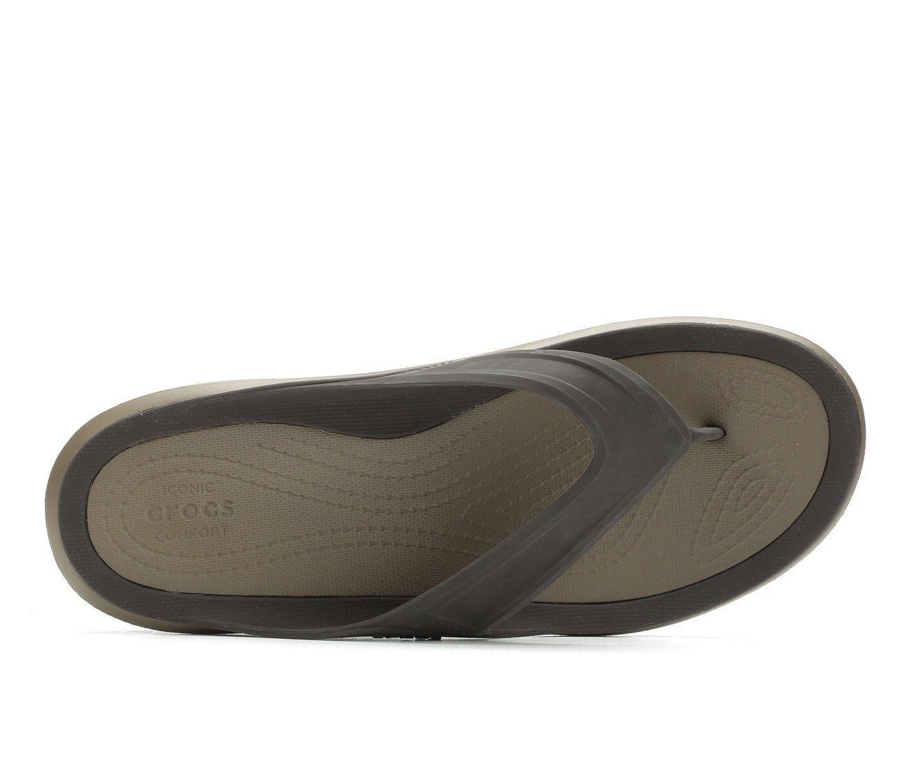 Men's Crocs Swiftwater Wave Flip-Flops Product Image