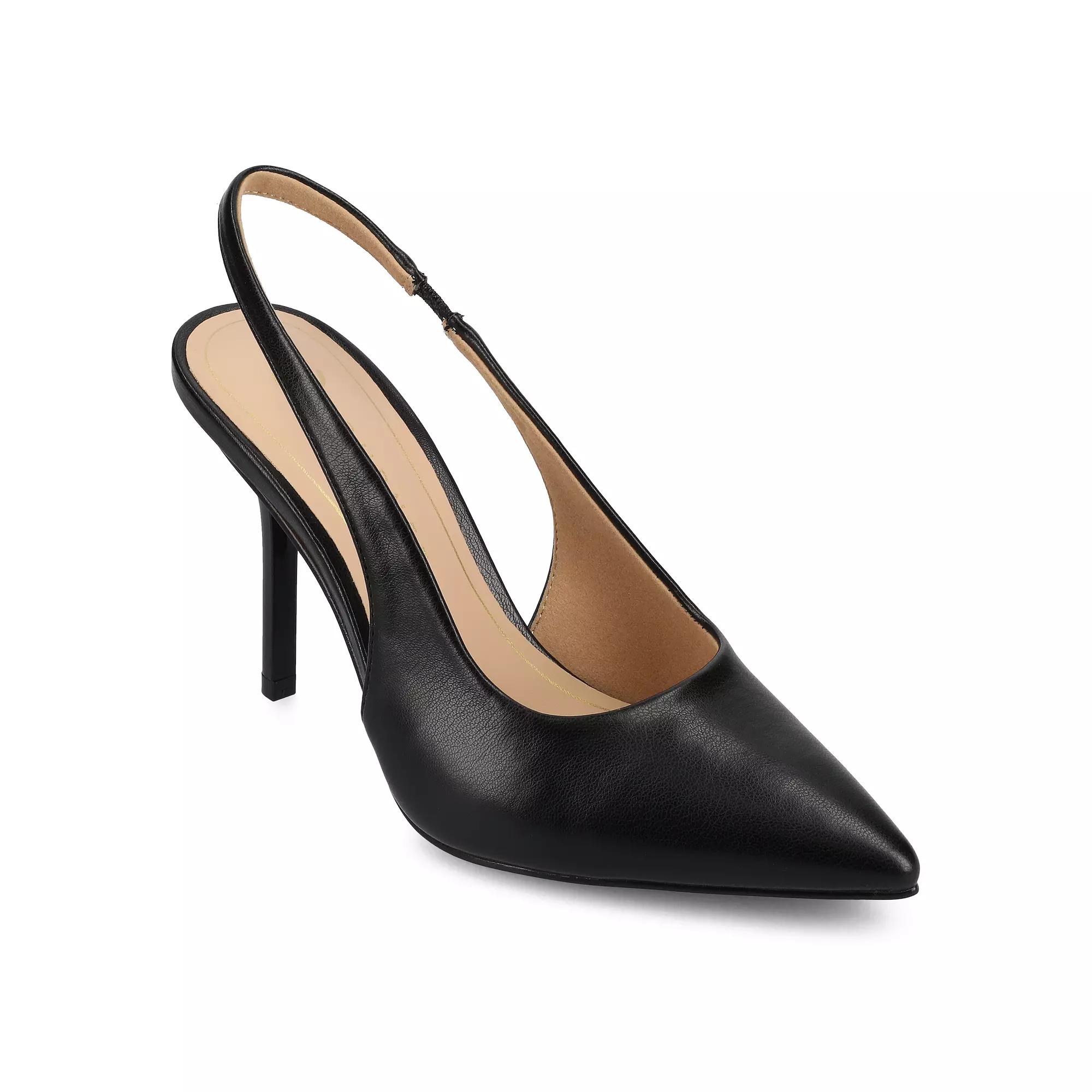 Journee Elenney Women's Slingback Heels,  Product Image