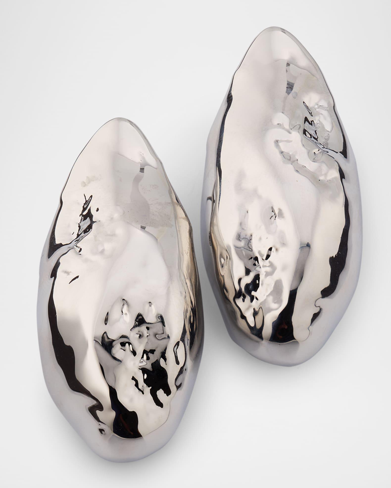 Molten Puffy Teardrop Post Earrings Product Image