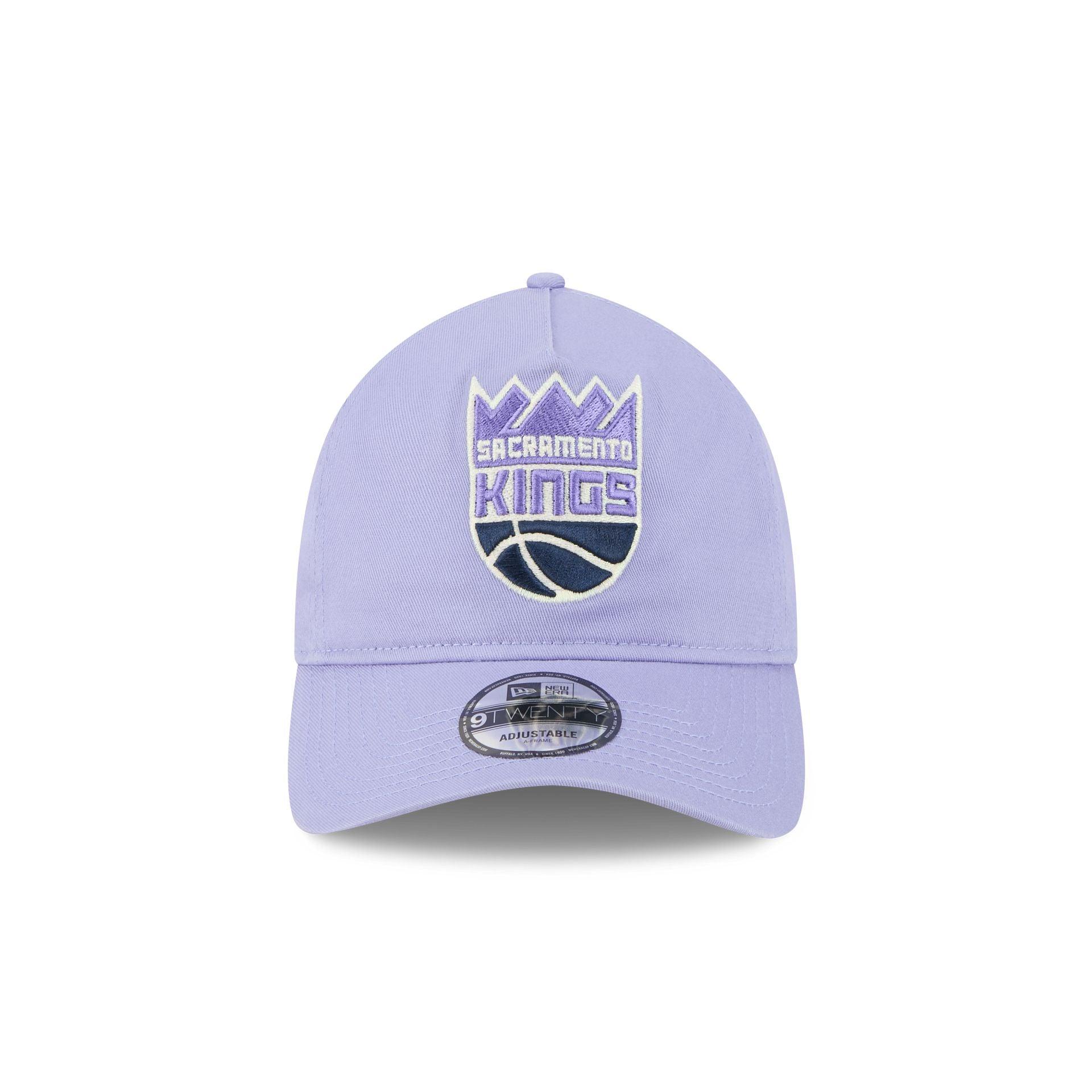 Sacramento Kings Lavender 9TWENTY A-Frame Adjustable Hat Male Product Image