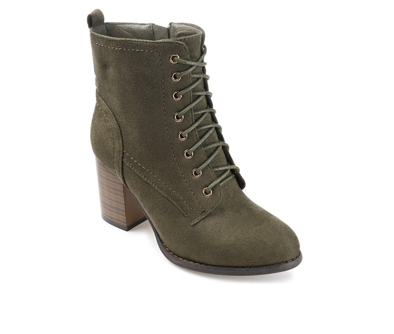 Women's Journee Collection Baylor Lace-Up Booties Product Image