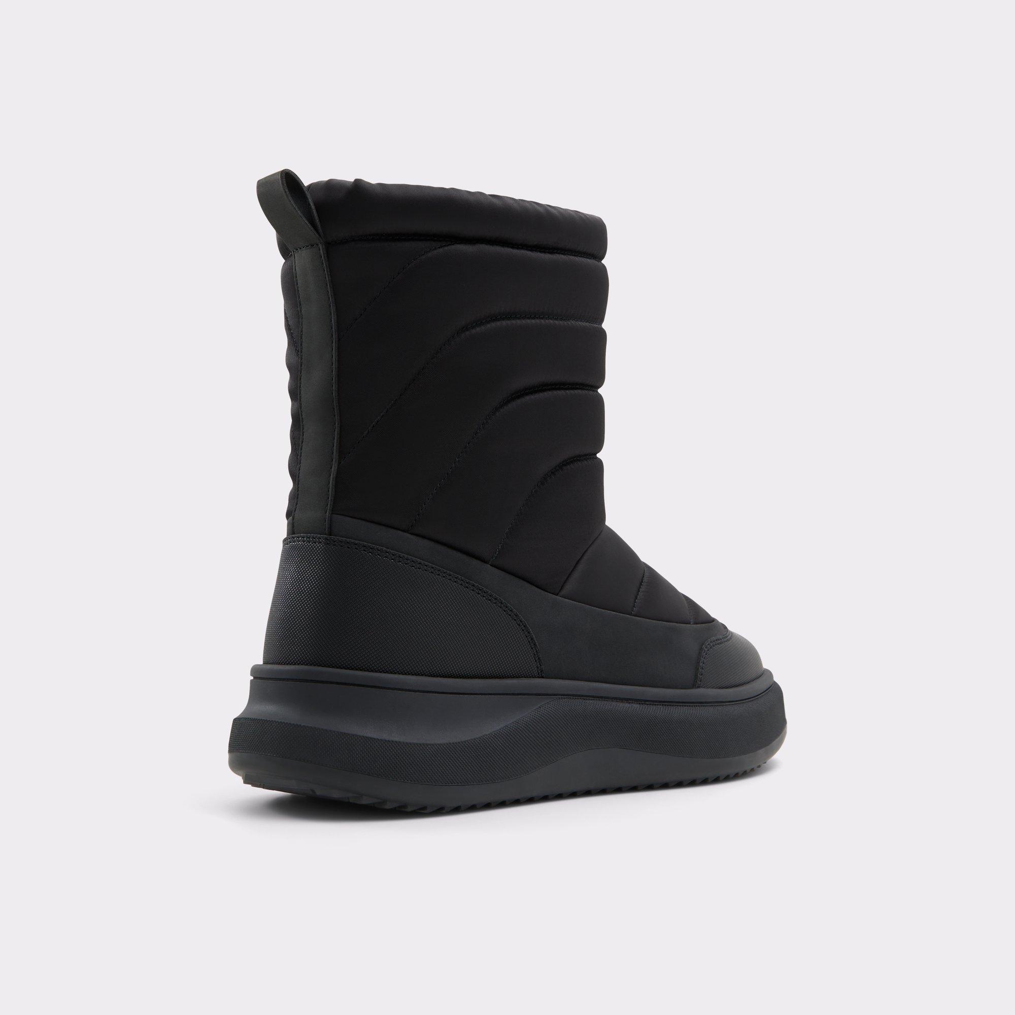 Fucino Black Textile Quilting Men's Casual boots | ALDO US Product Image