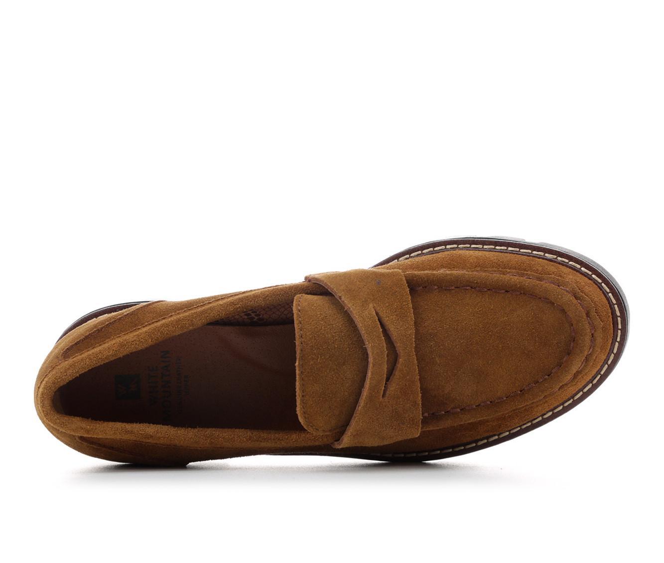 Women's White Mountain Gunner Chunky Loafers Product Image