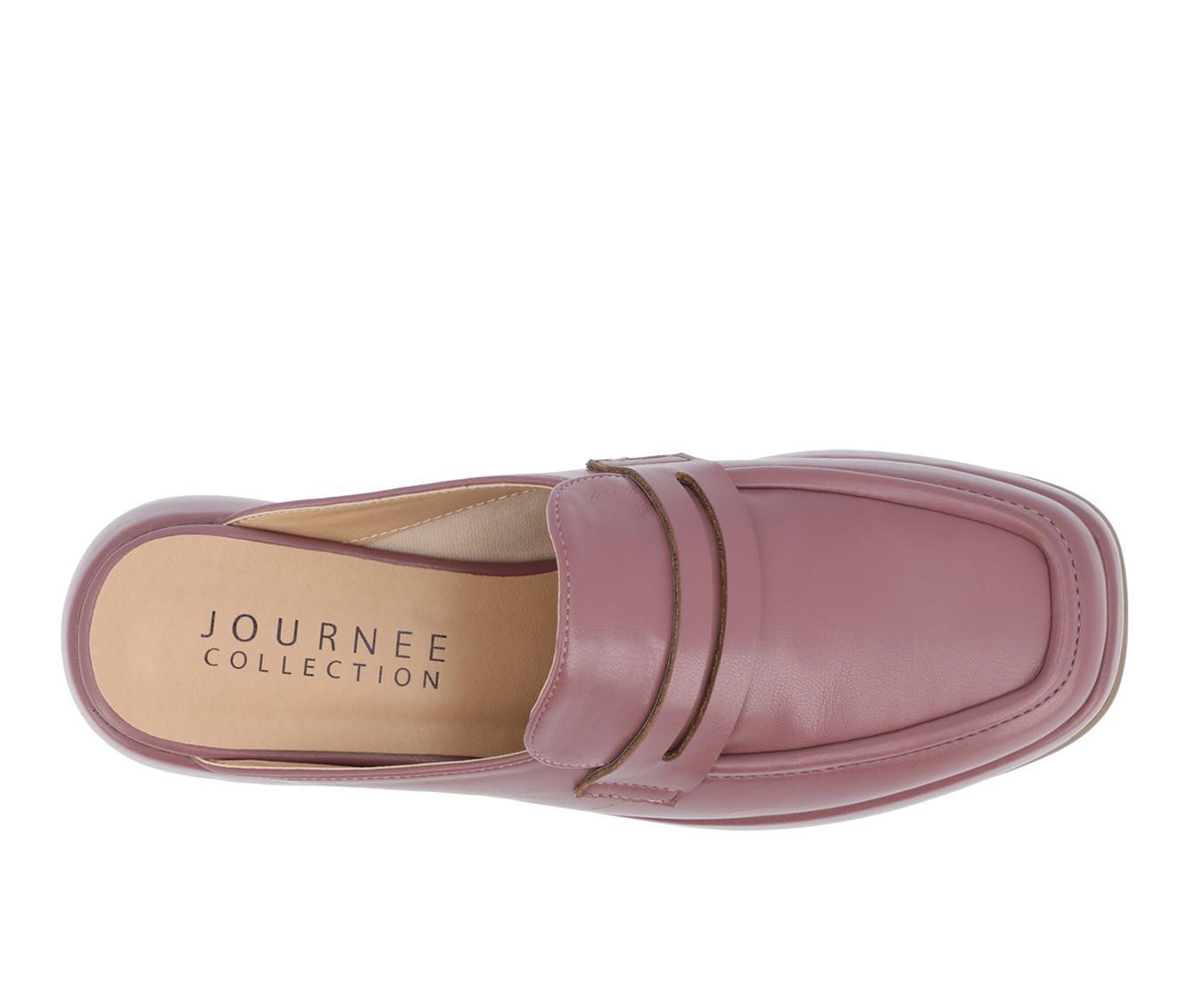 Women's Journee Collection Antonina Platform Loafer Mules Product Image