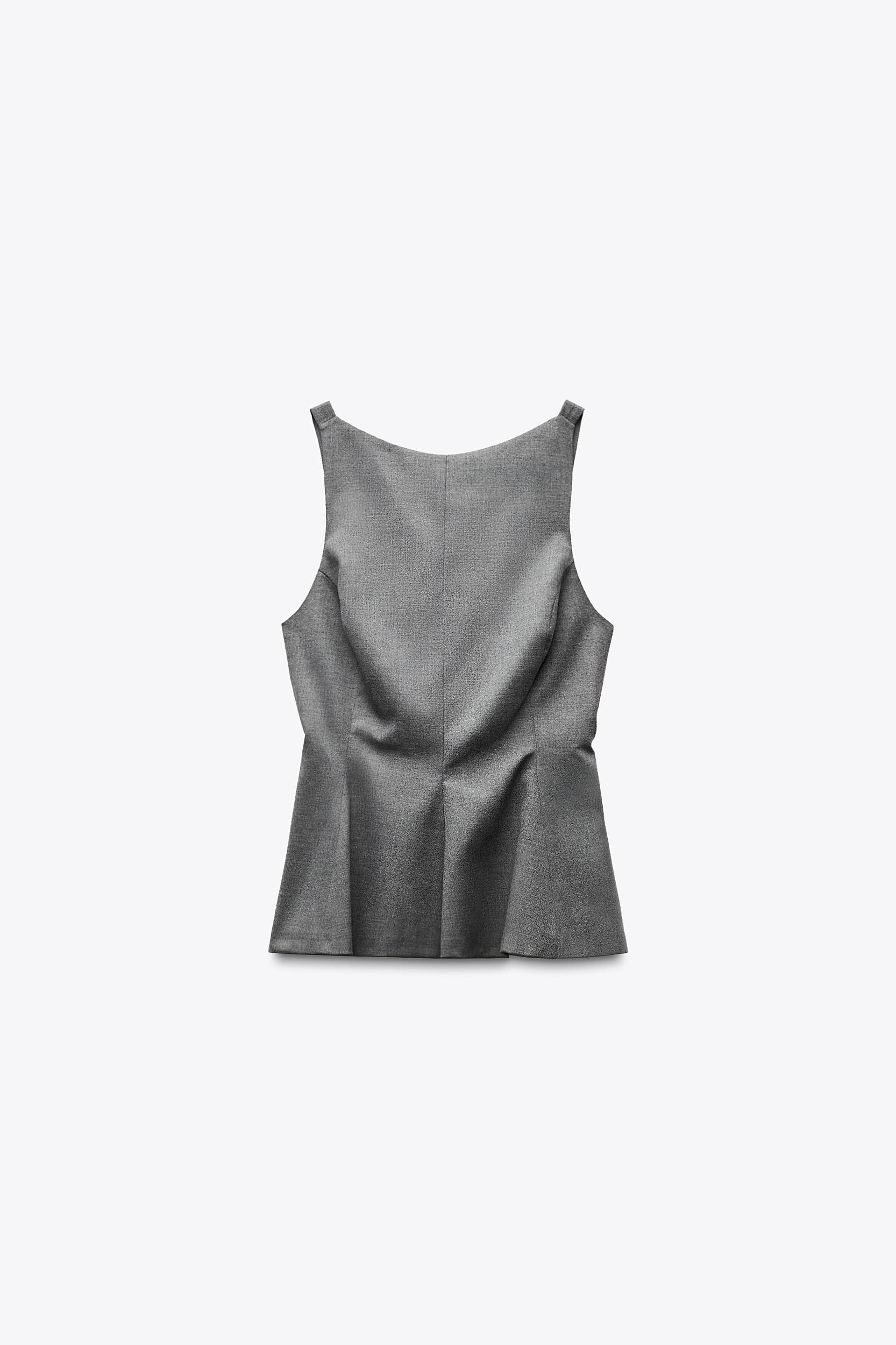 PEPLUM BOW TOP Product Image