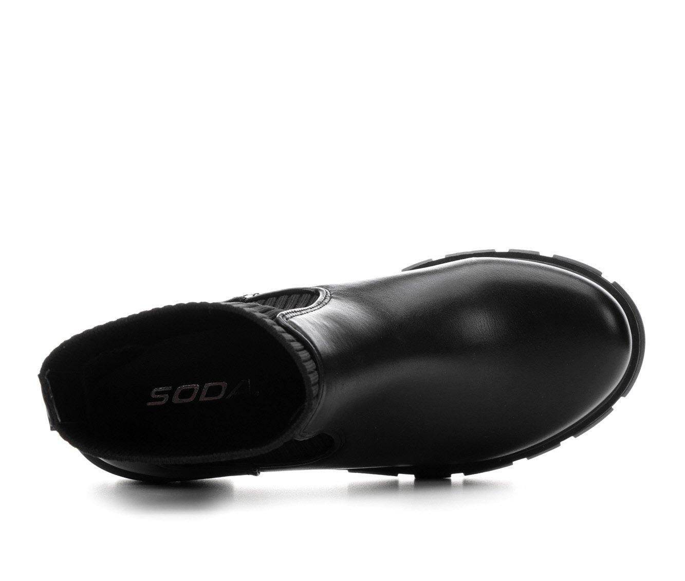 Women's Soda Zordy Heeled Chelsea Boots Product Image