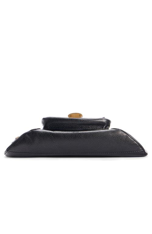 CHLOÉ The 99 Embellished Textured-leather Shoulder Bag In Black Product Image