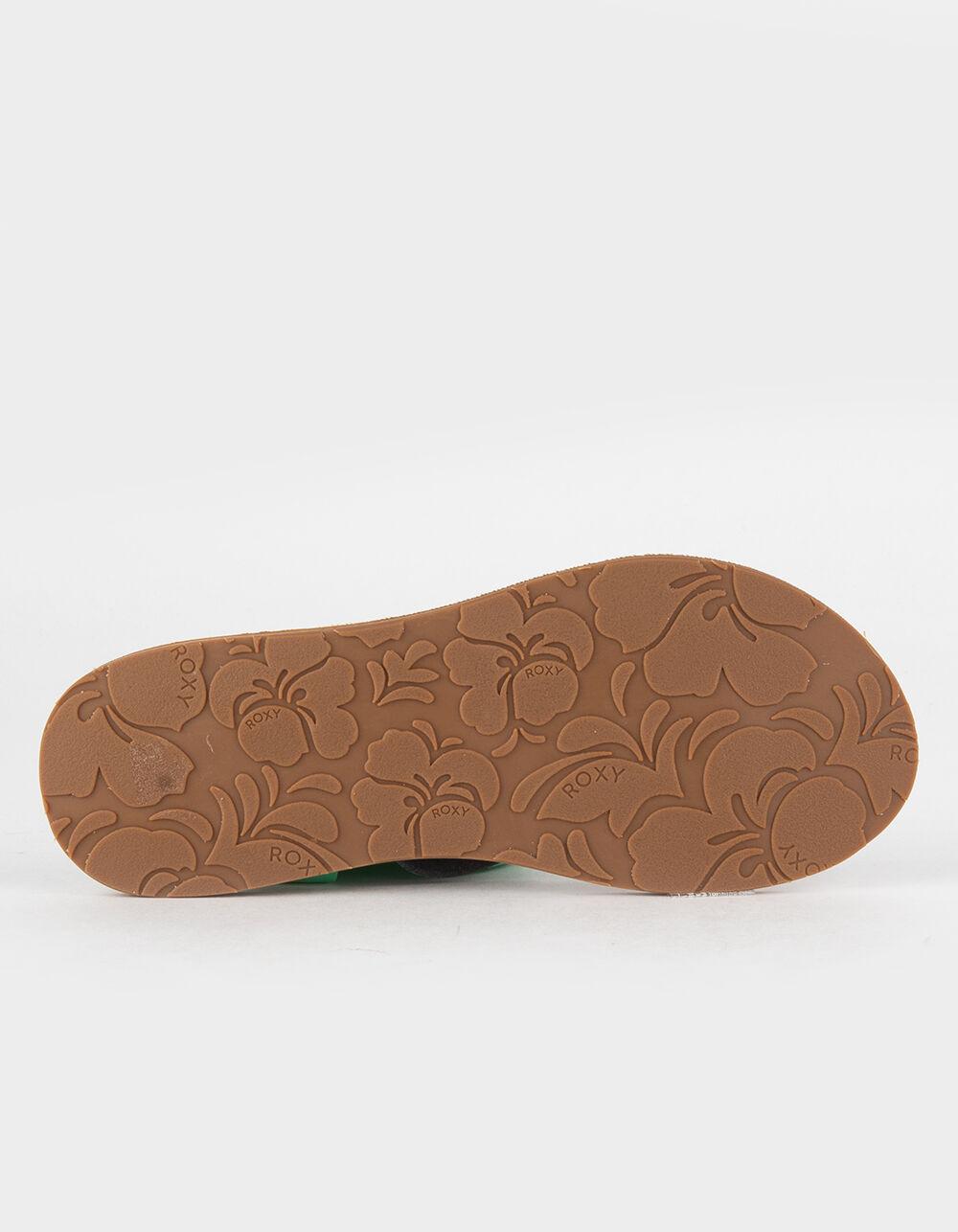 ROXY Liza Womens Thong Sandals - BLACK Product Image