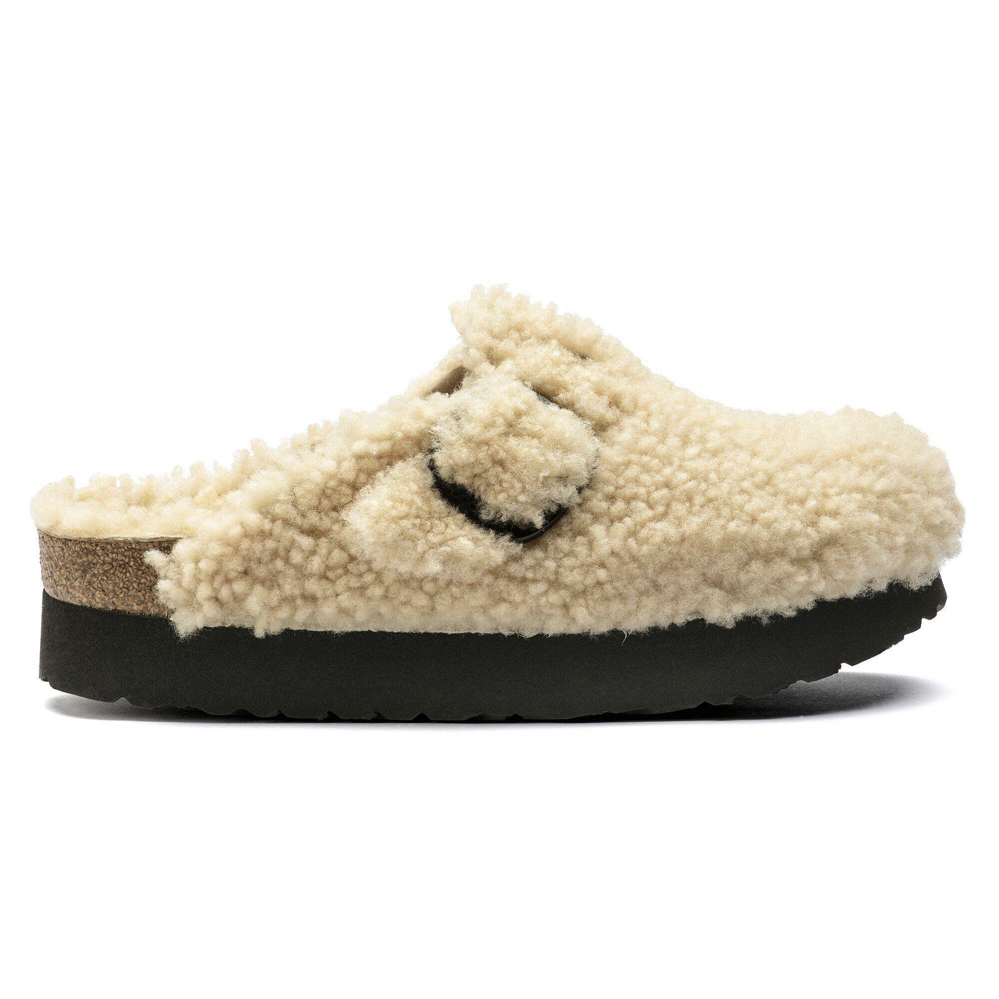 Boston Big Buckle Platform Fur Product Image