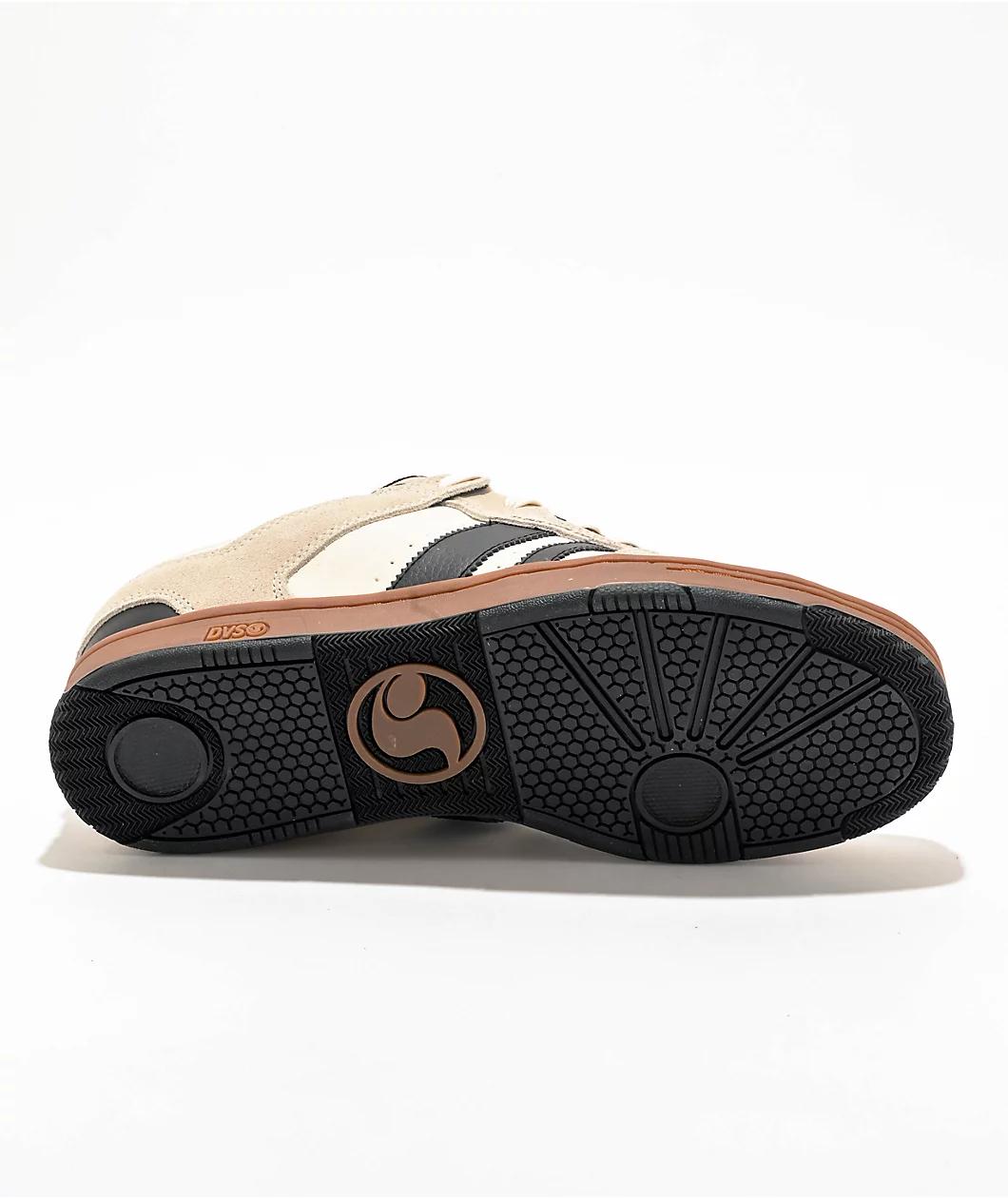 DVS Tactic Taupe & Gum Skate Shoes Product Image