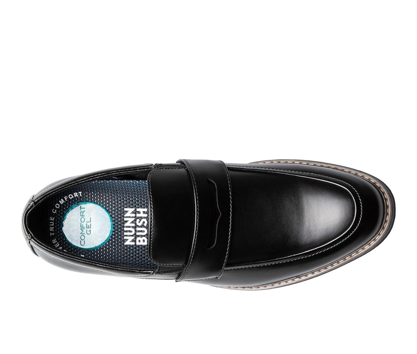 Men's Nunn Bush Carmelo Moc Toe Penny Loafer Dress Shoes Product Image