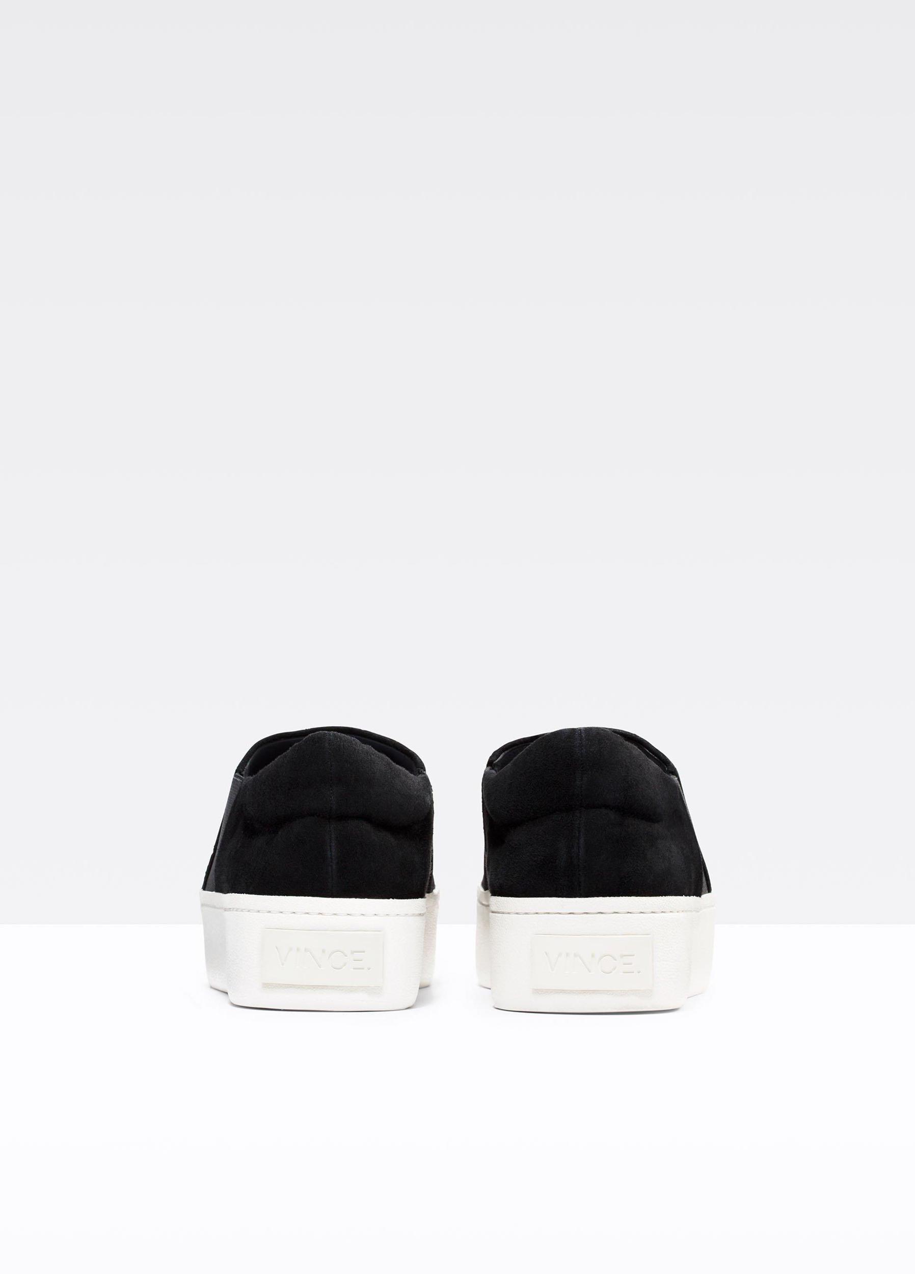 Womens Suede Warren Sneaker Vince Product Image