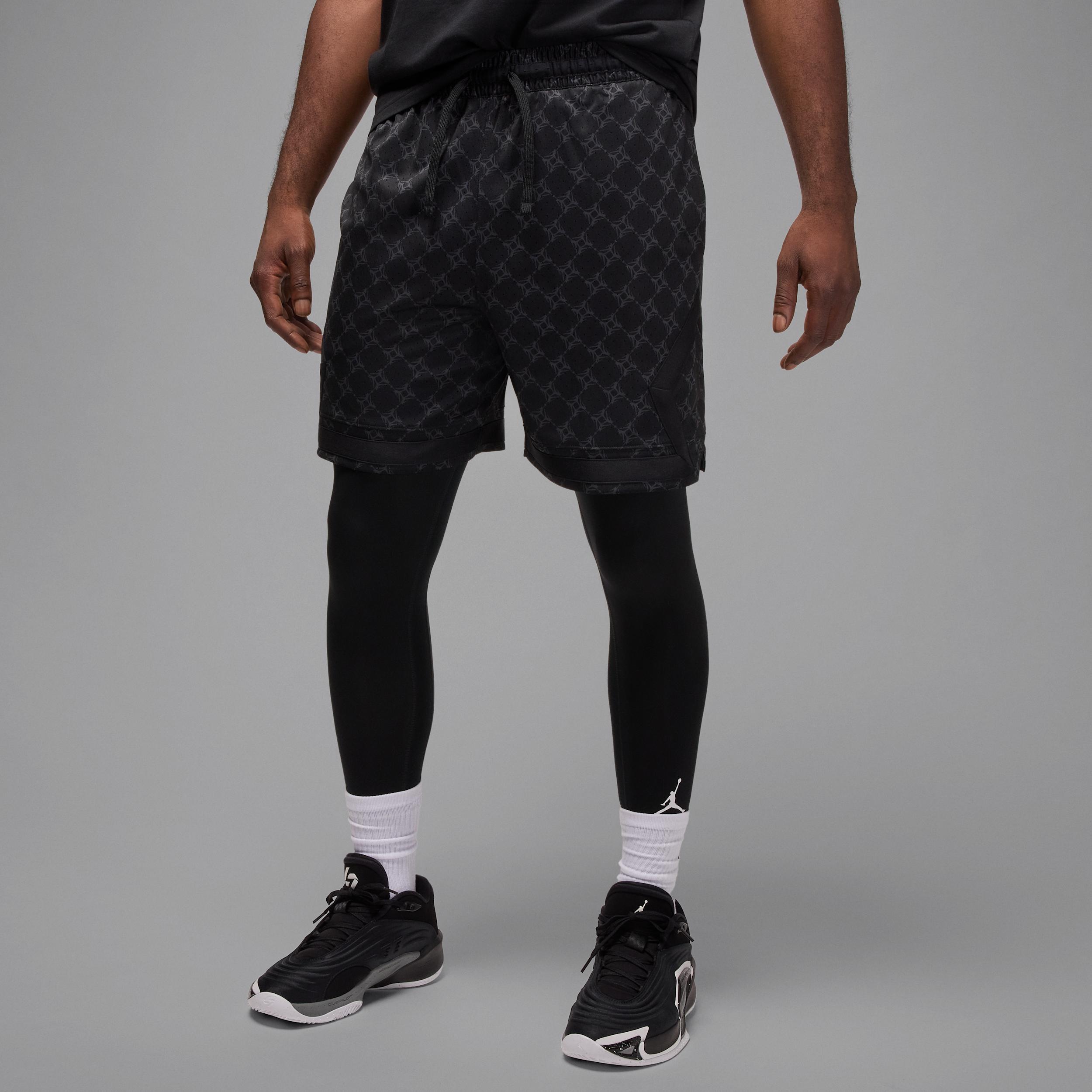 Mens Jordan Sport Dri-FIT Printed Diamond Shorts | HQ8663-104 Product Image