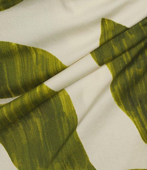 Antonio Melani x M.G. Style Lyons Printed Faux Wrap Asymmetric Skirt Product Image