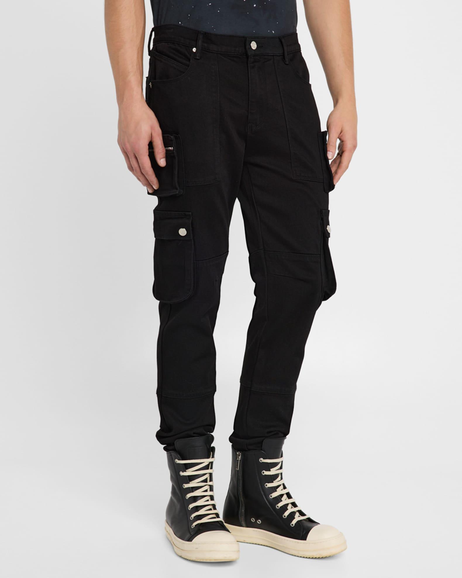 Men's Slate Cargo Skinny Jeans Product Image