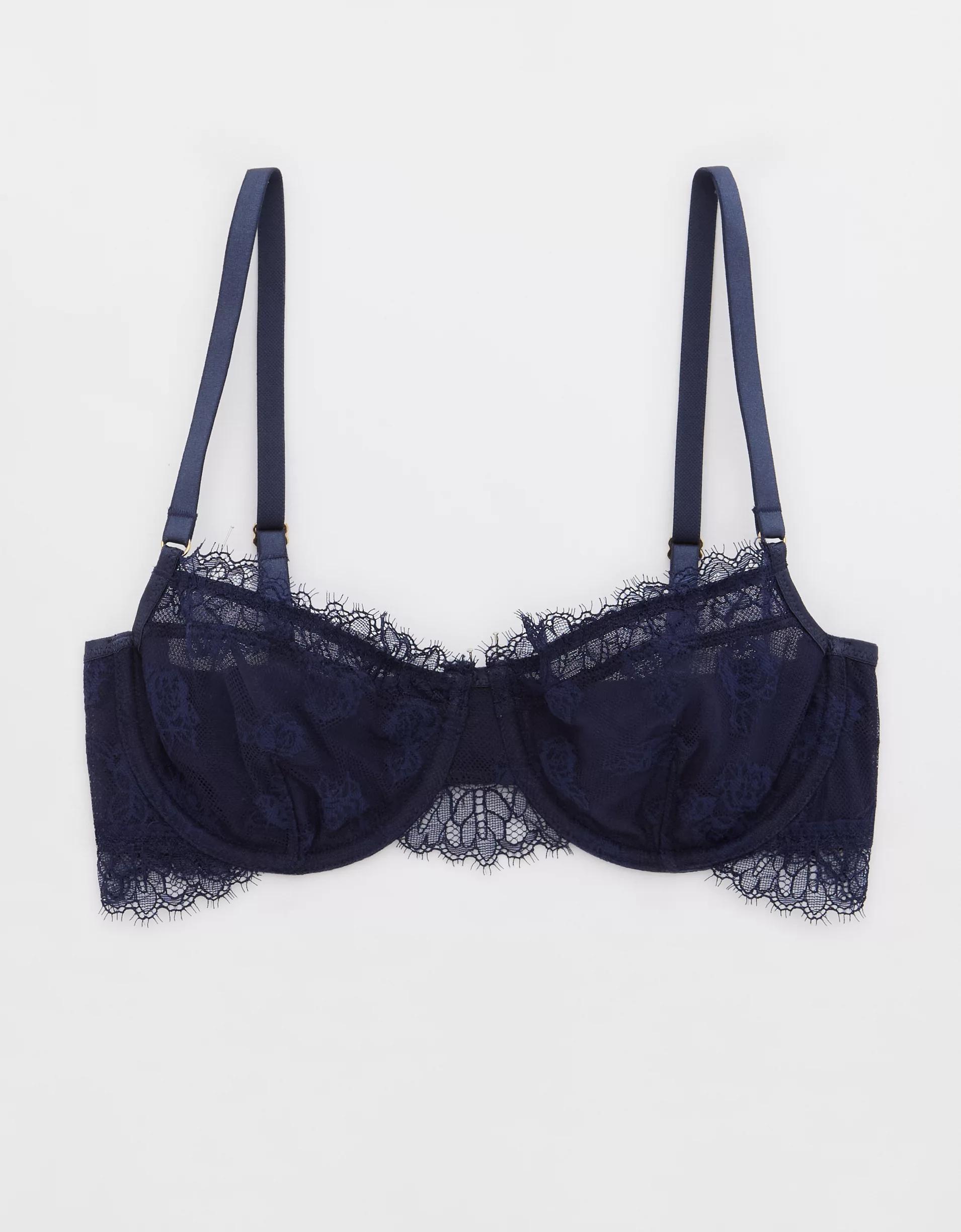 Show Off Rosebud Lace Unlined Bra Product Image