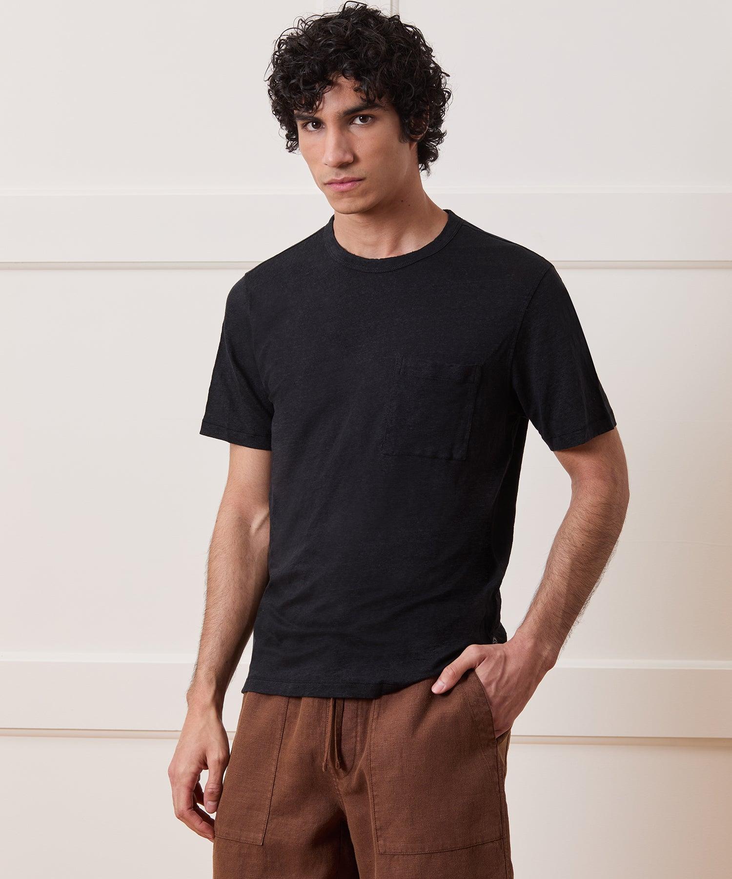 Linen Pocket Tee Product Image