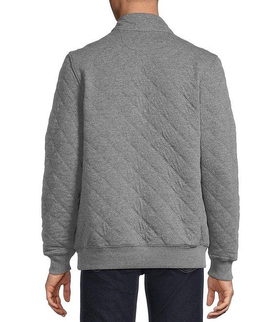 Cremieux Blue Label Quilted Mock Neck Pullover Product Image