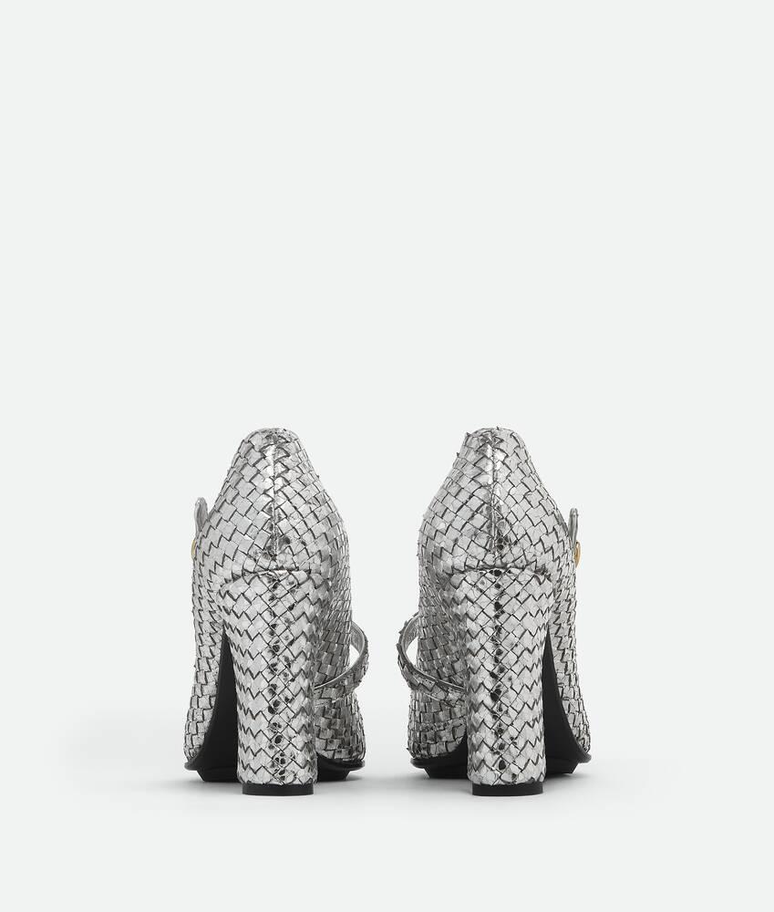 Women's Step Pump in Silver Product Image