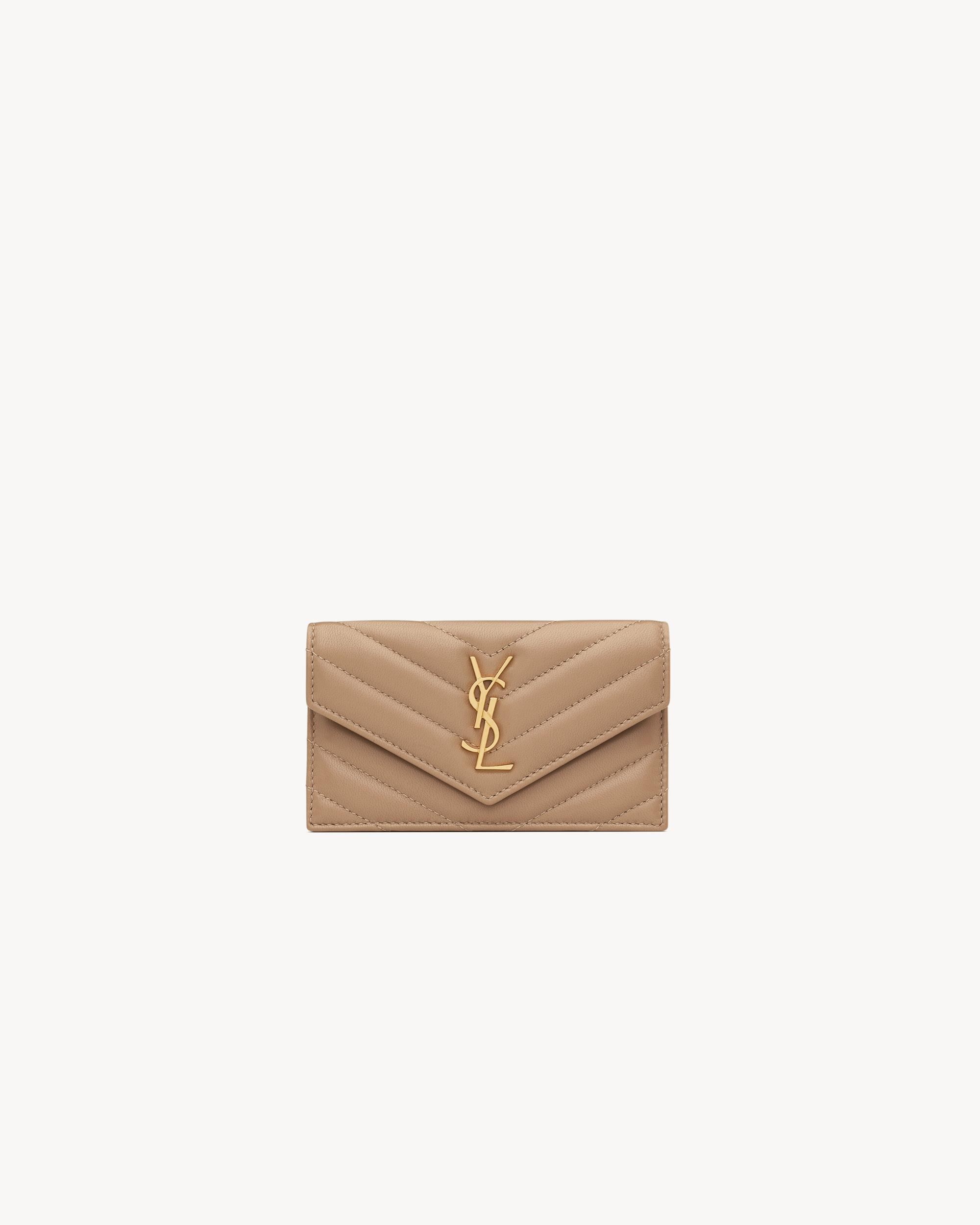 CASSANDRE FRAGMENTS FLAP CARD CASE IN LAMBSKIN Product Image