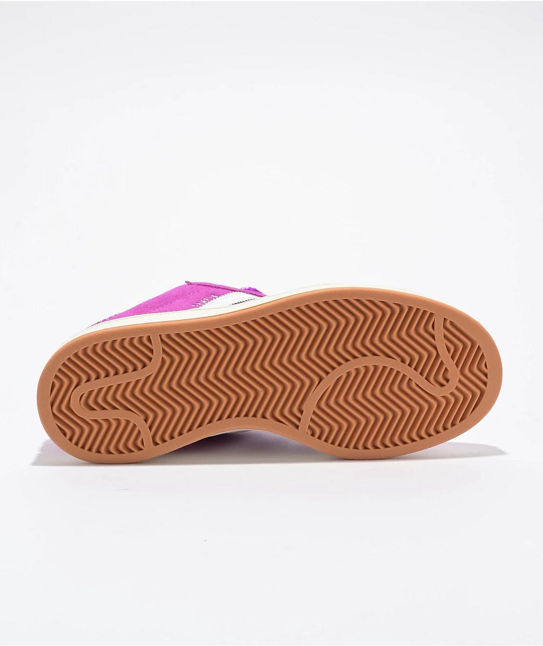 adidas Originals Campus 00s Semi Lucid Fuchsia & Cloud White Skate Shoes Product Image
