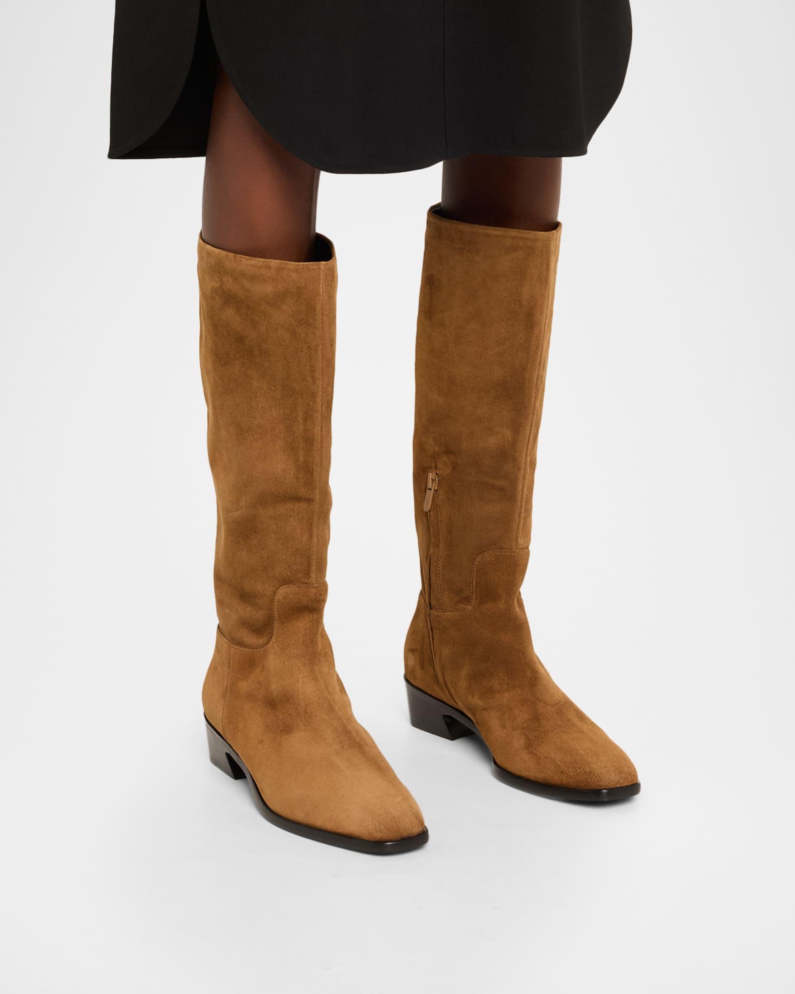 Andes Suede Knee-High Boots Product Image