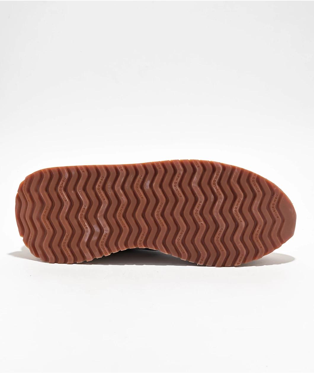 New Balance Lifestyle 237 Light Brown & Maroon Shoes Product Image