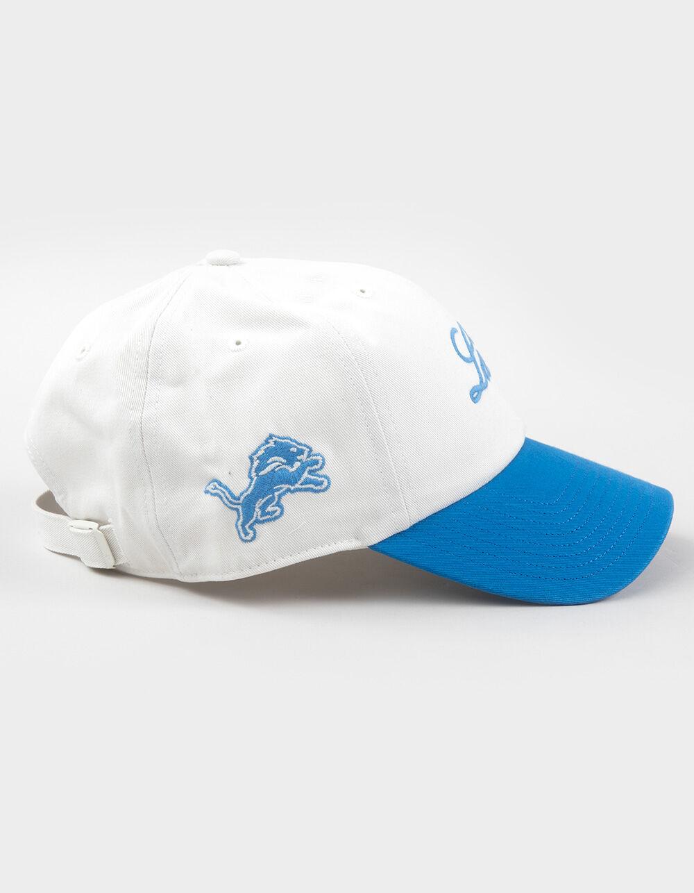 47 BRAND Detroit Lions Foundational '47 Clean Up Strapback Hat - Cream Combo Product Image