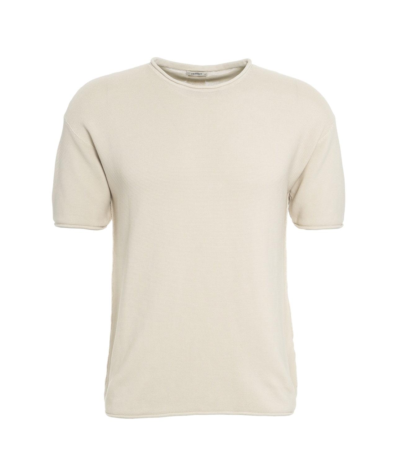 Knit t-shirt Product Image