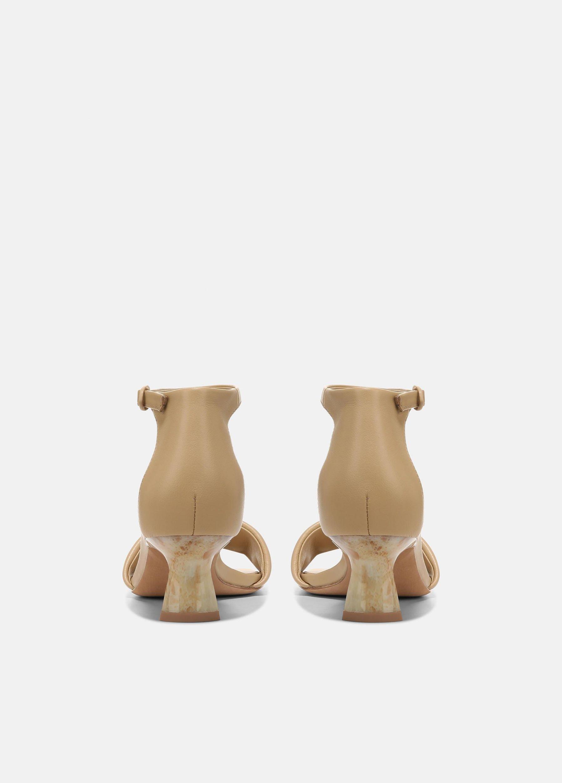 Pepa Leather Heeled Sandal Product Image