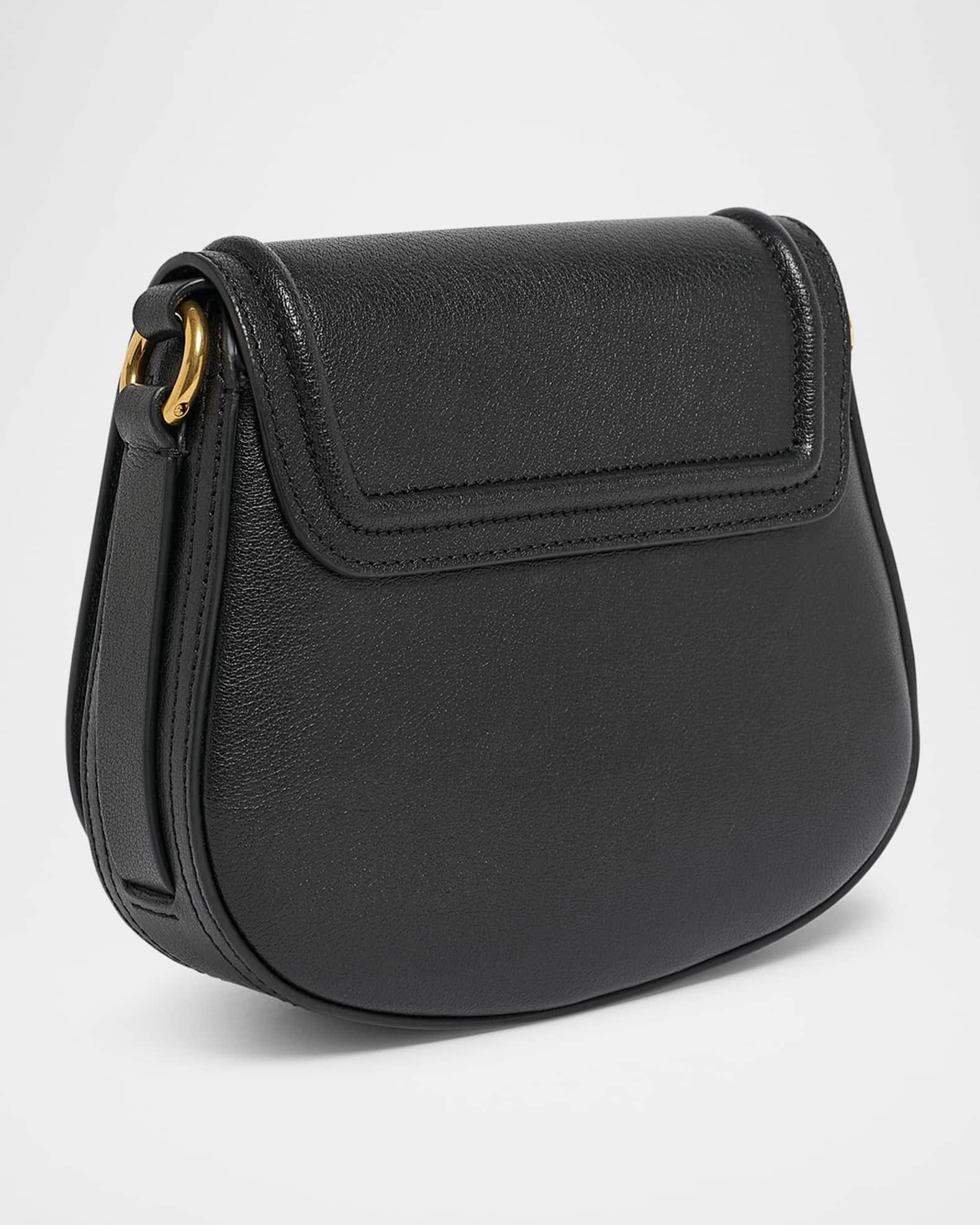 Horse Medal Saddle Crossbody Bag in Grained Leather Product Image