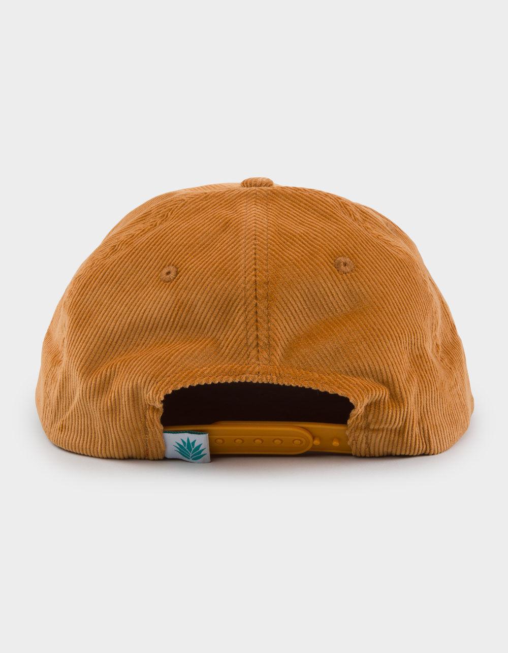 SENDERO PROVISIONS CO. Logo Corduroy Snapback Hat - ORANGE Product Image