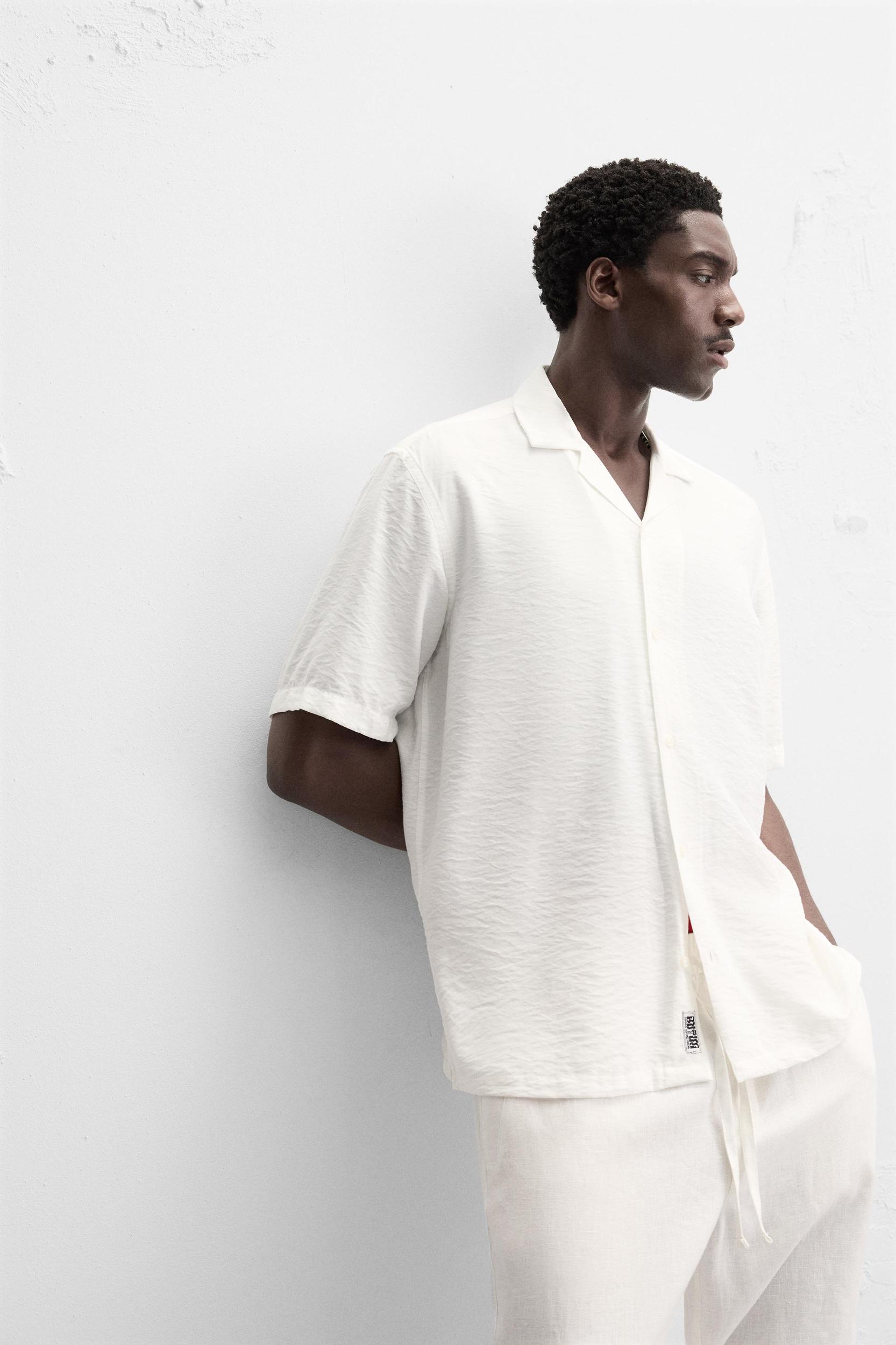 RELAXED FIT FLOWY SHIRT Product Image