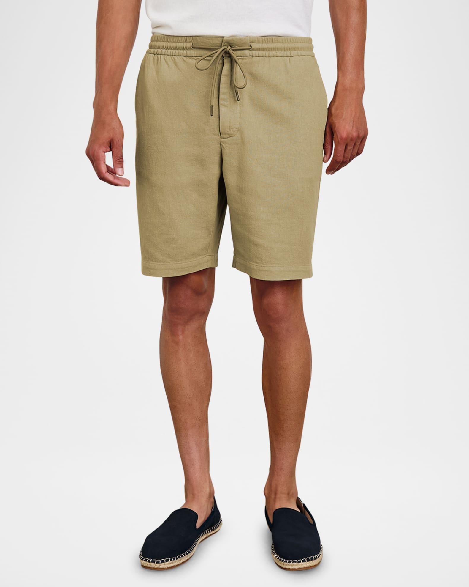 Men's Archer Cotton-Linen Shorts Product Image