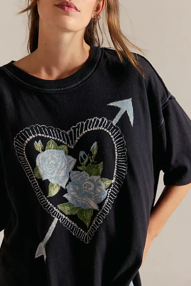 We The Free Love Rose Tee Product Image