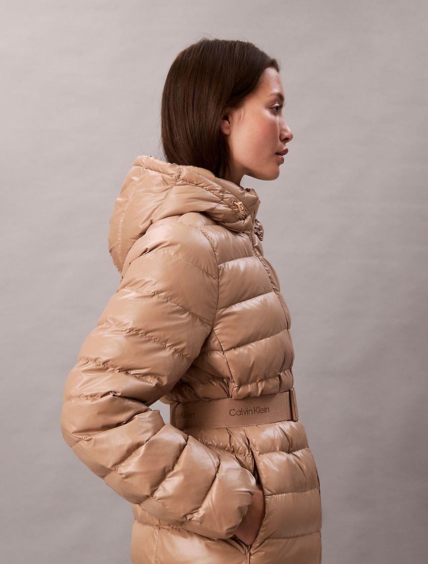 Belted Puffer Jacket Product Image