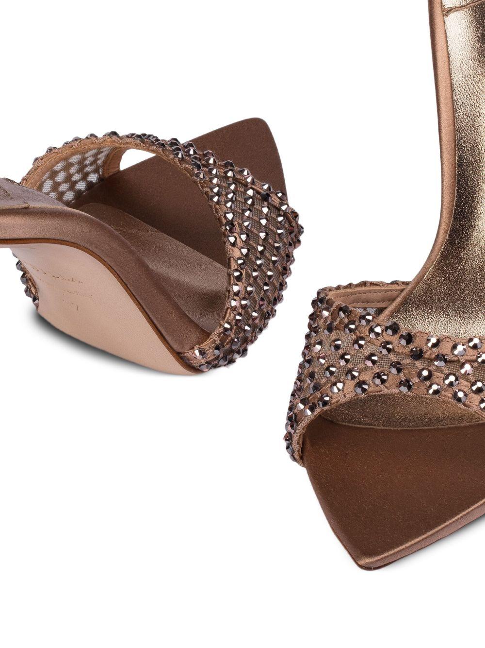 120mm Gilda crystal-embellished sandals Product Image