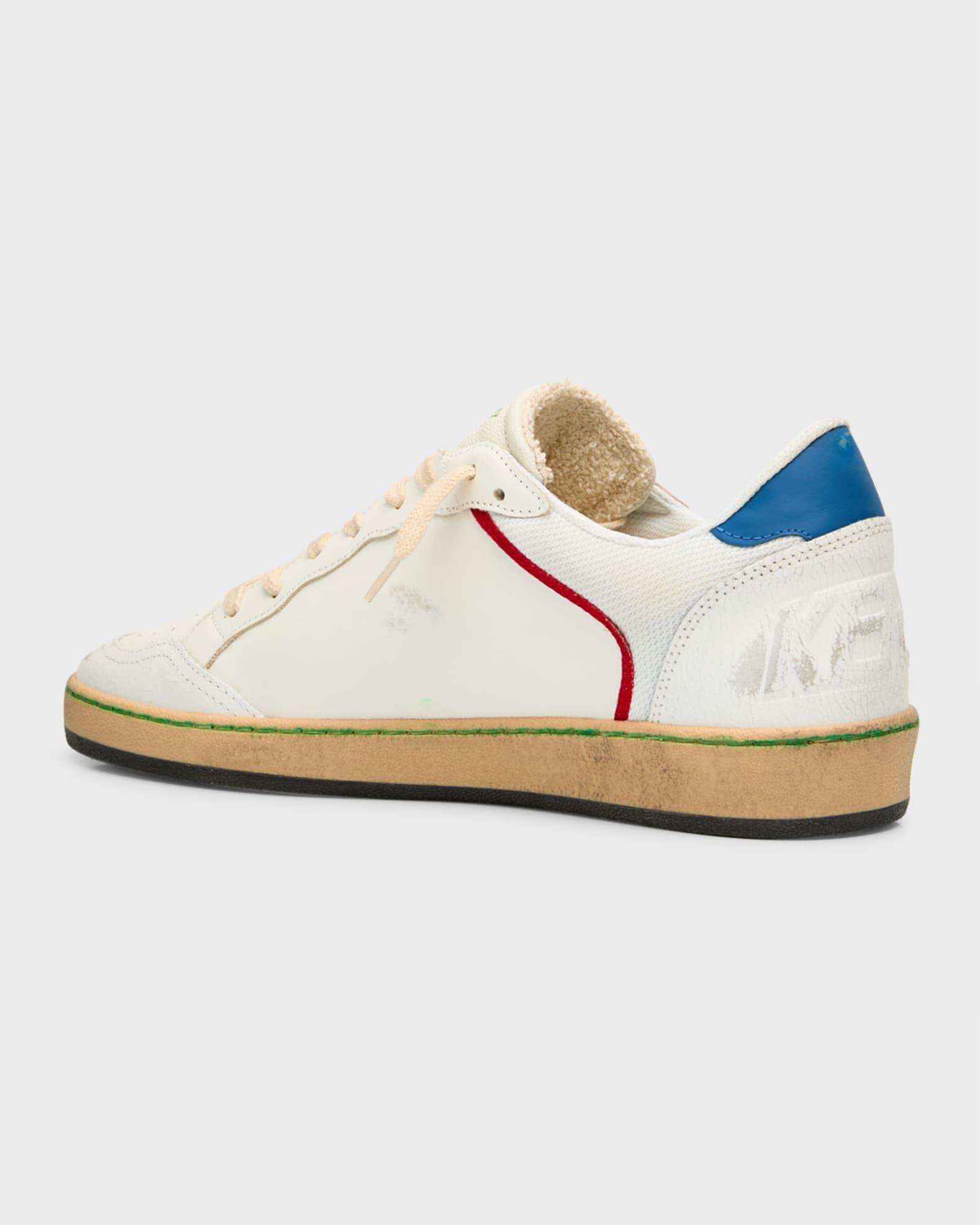 Men's Ball Star Leather Low-Top Sneakers Product Image