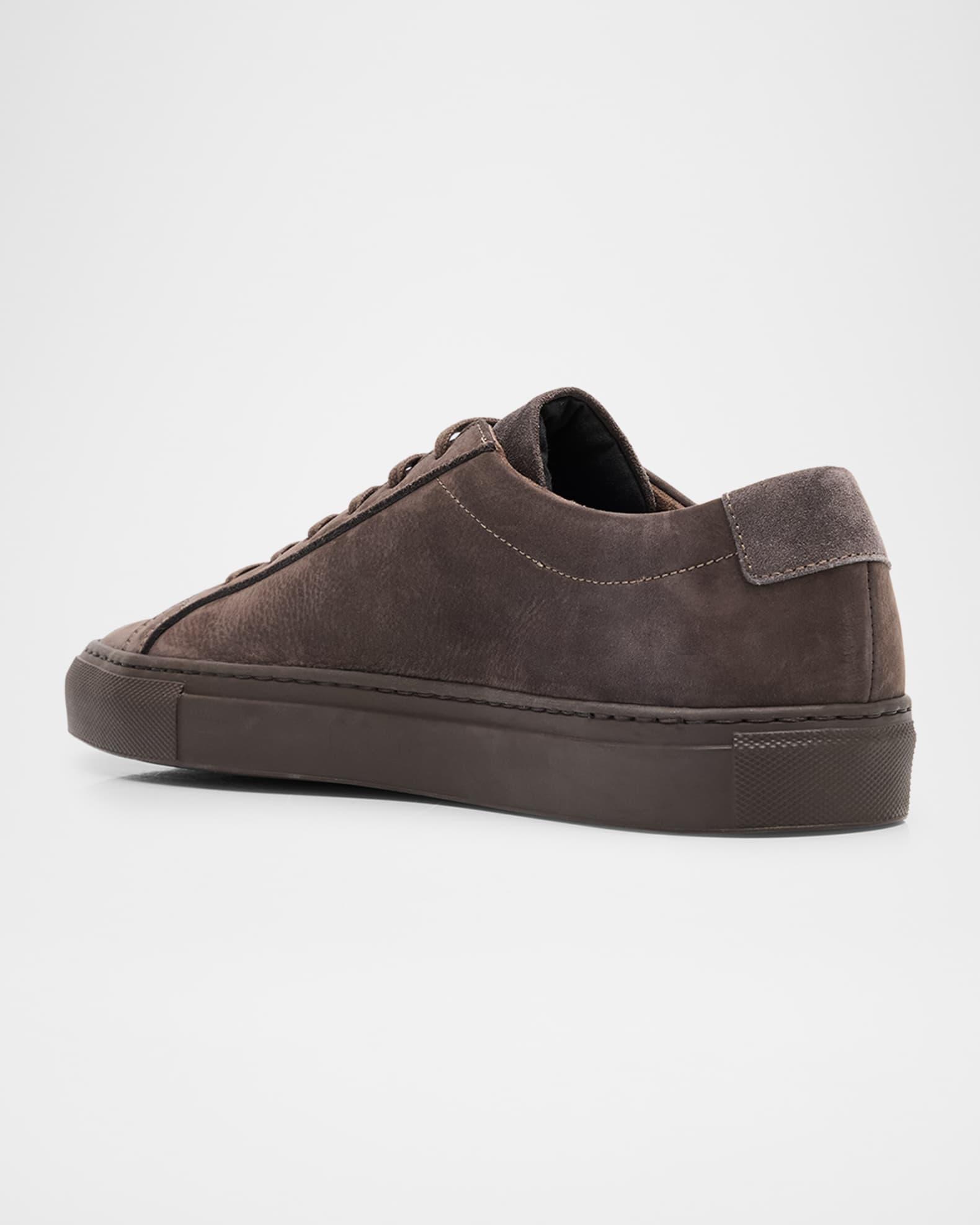 Men's Achilles Nubuck Low-Top Sneakers Product Image
