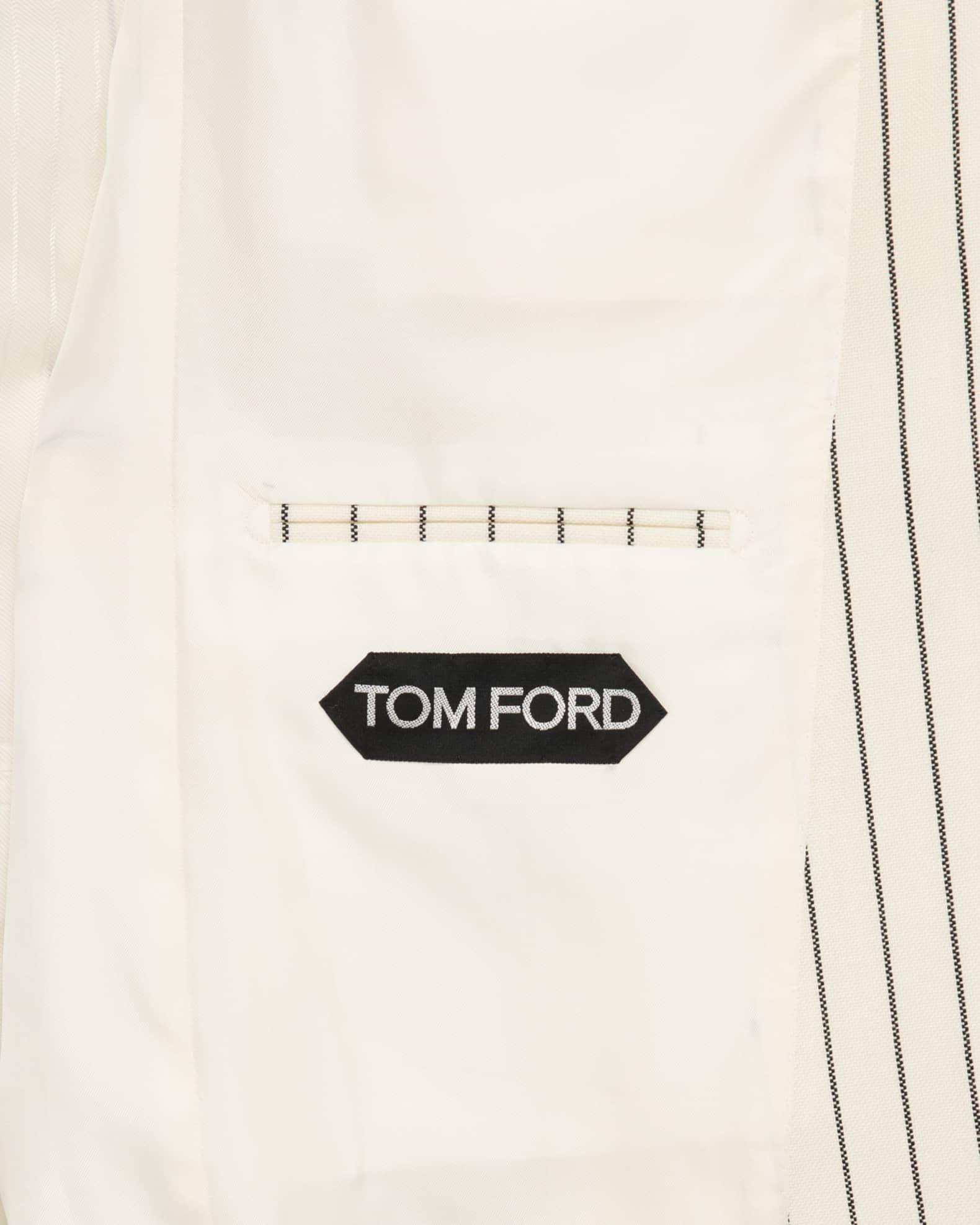 Men's Shelton Wool Pinstripe Suit Product Image