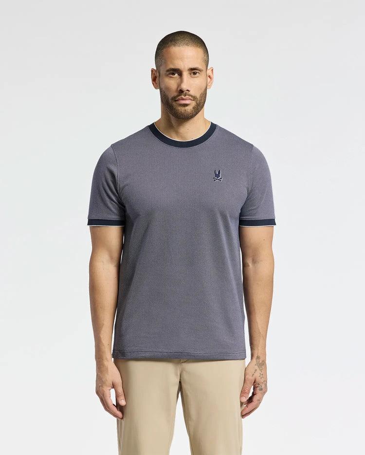 MENS MACKAY JACQUARD SIGNATURE TEE - B6U576F200 Male Product Image