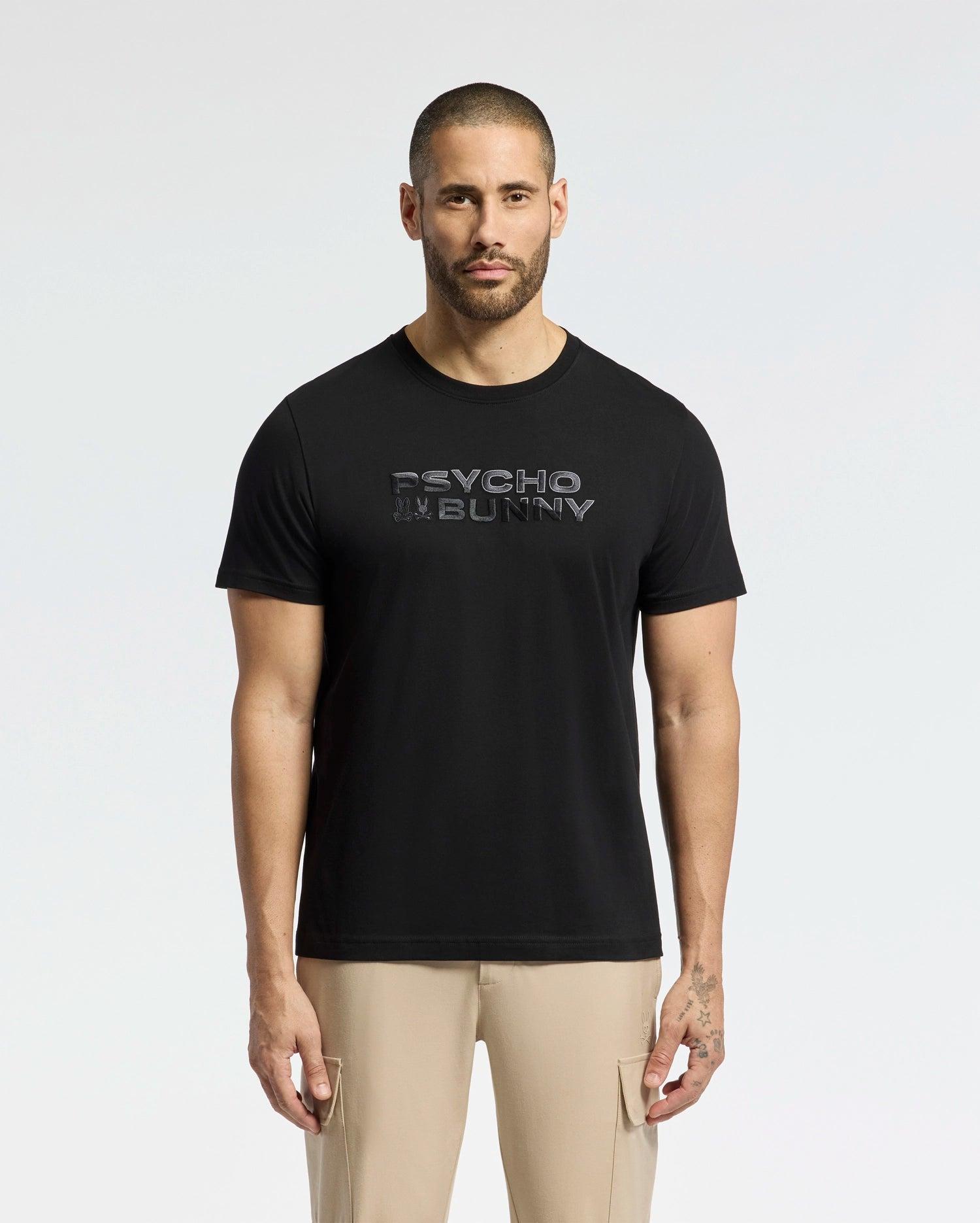 MENS BERNI EMBROIDERED WORDMARK GRAPHIC TEE - B6U417F200 Product Image