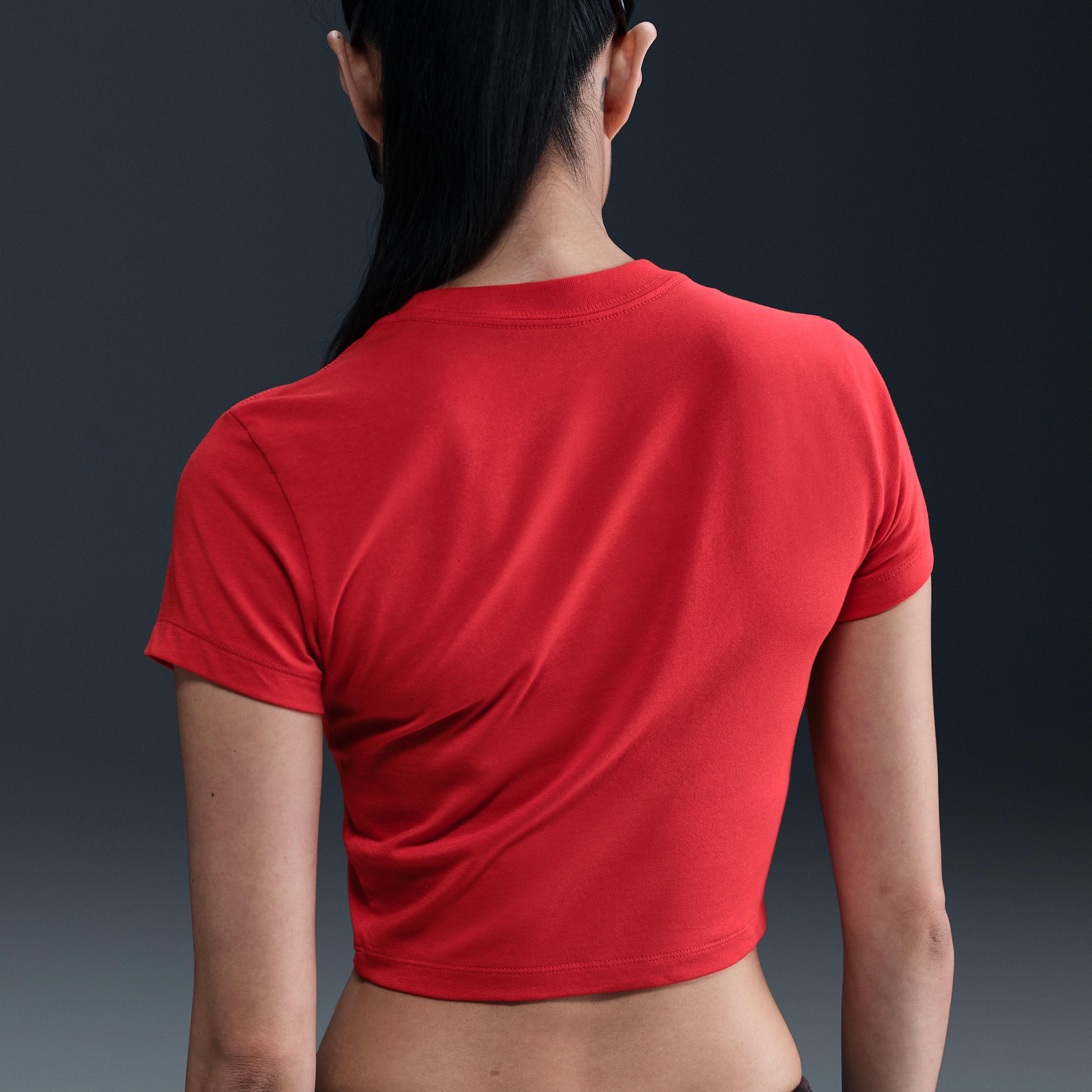 Women's Nike Sportswear Chill Knit Cropped T-Shirt Product Image