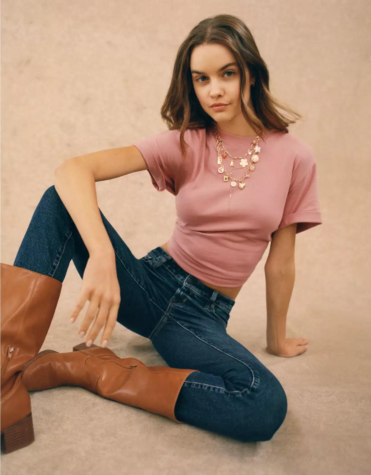 AE Everyday Luxe Relaxed T-Shirt Product Image