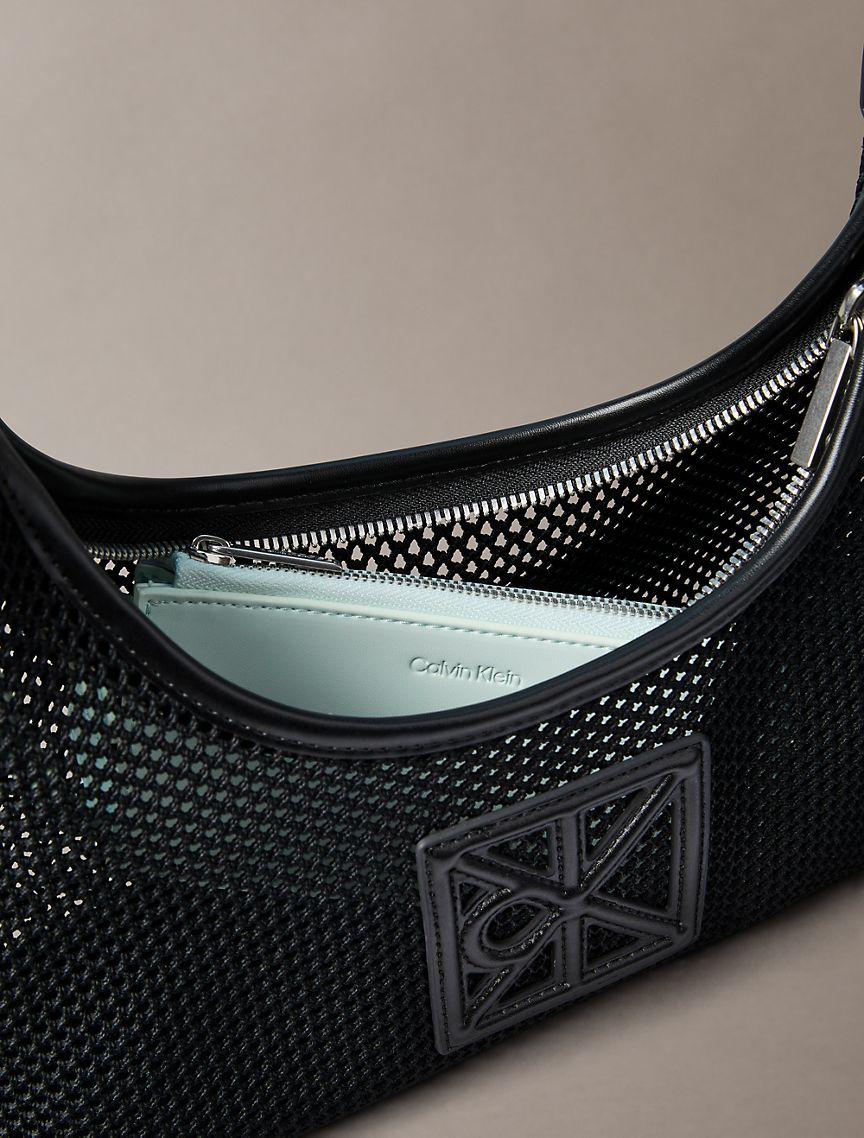 Emblem Logo Mesh Shoulder Bag Product Image