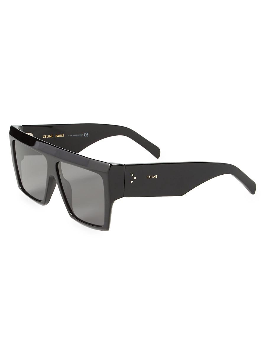 60MM Flat-Top Square Sunglasses Product Image